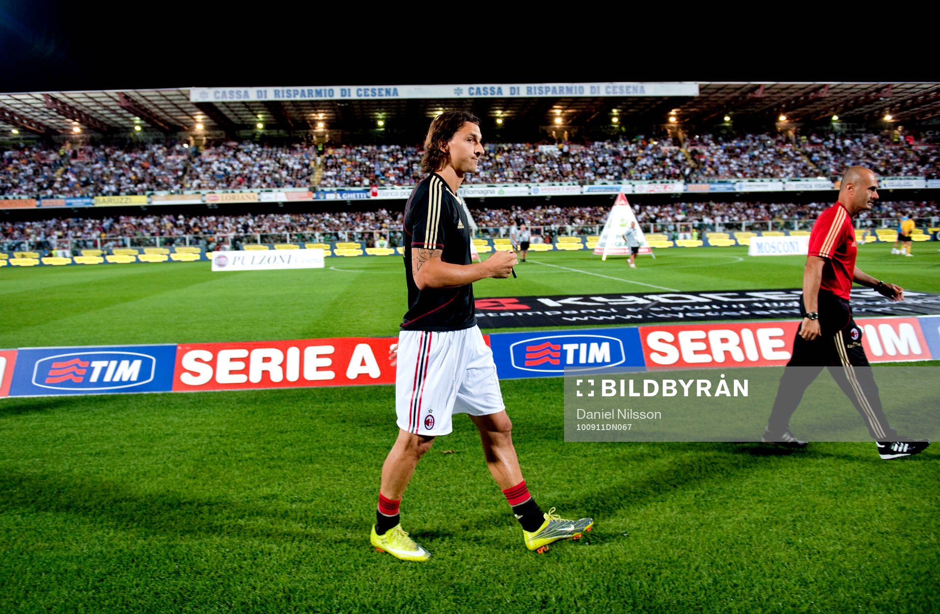 Fotboll, Italiensk, Serie A, Zlatan Ibrahimovic, Milan,