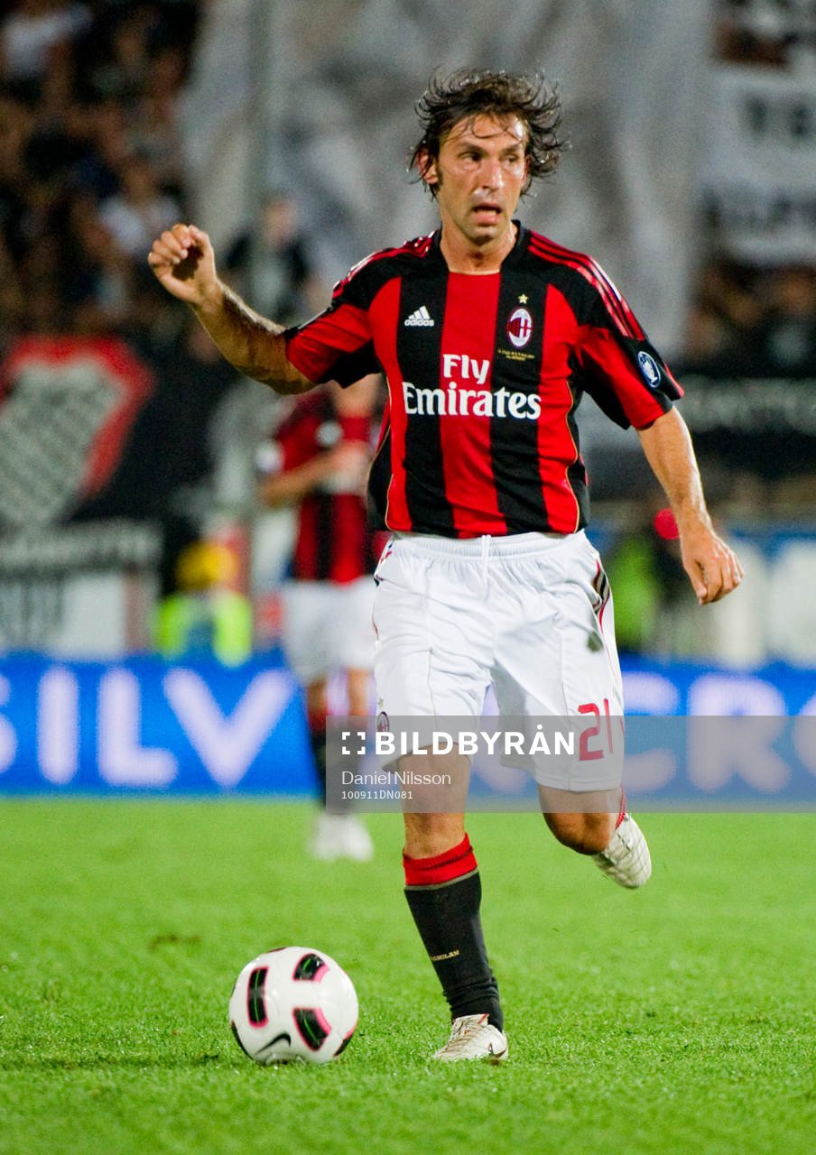 Fotboll, Italiensk, Serie A, Andrea Pirlo, Milan