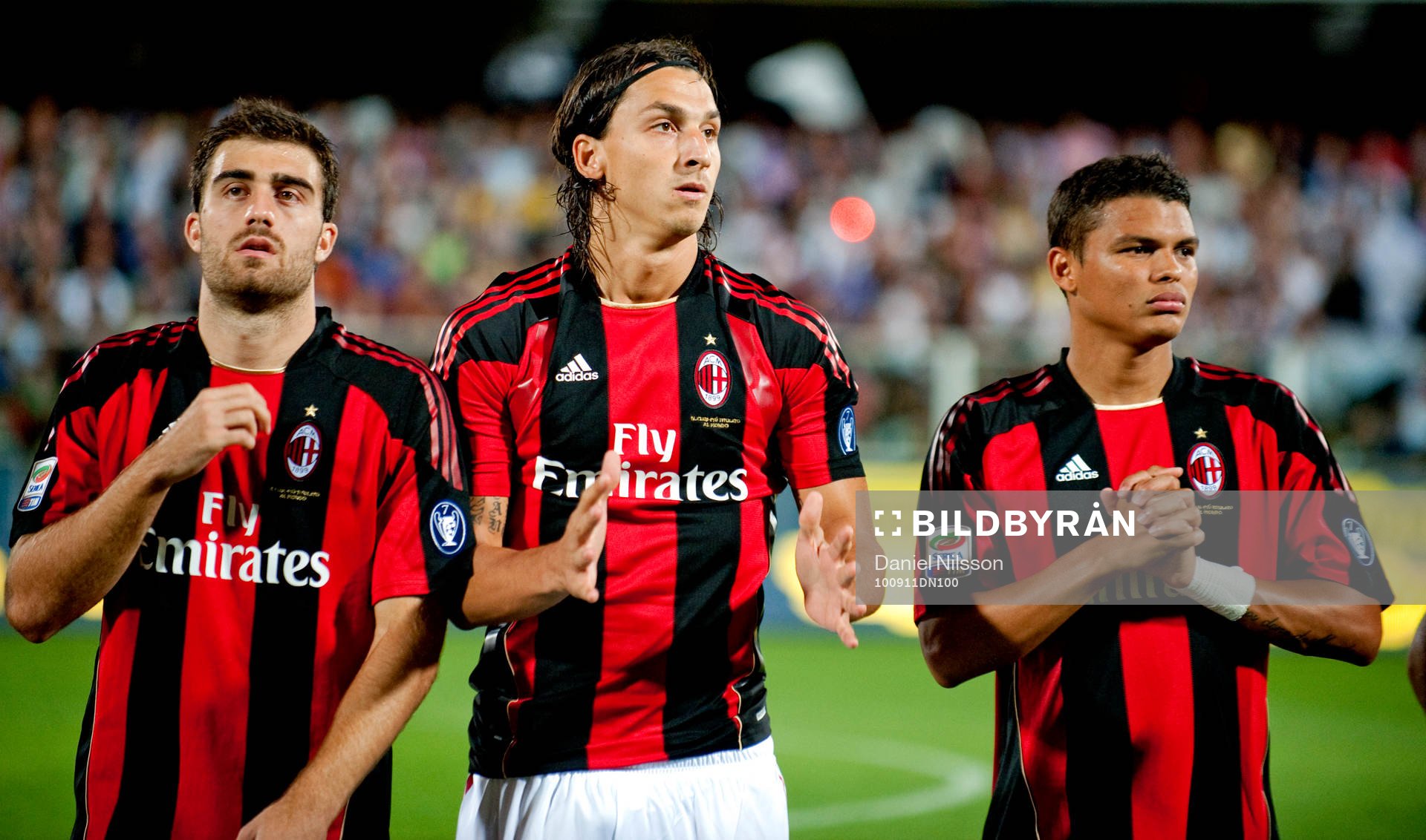 Fotboll, Italiensk, Serie A, Zlatan Ibrahimovic, Milan, på