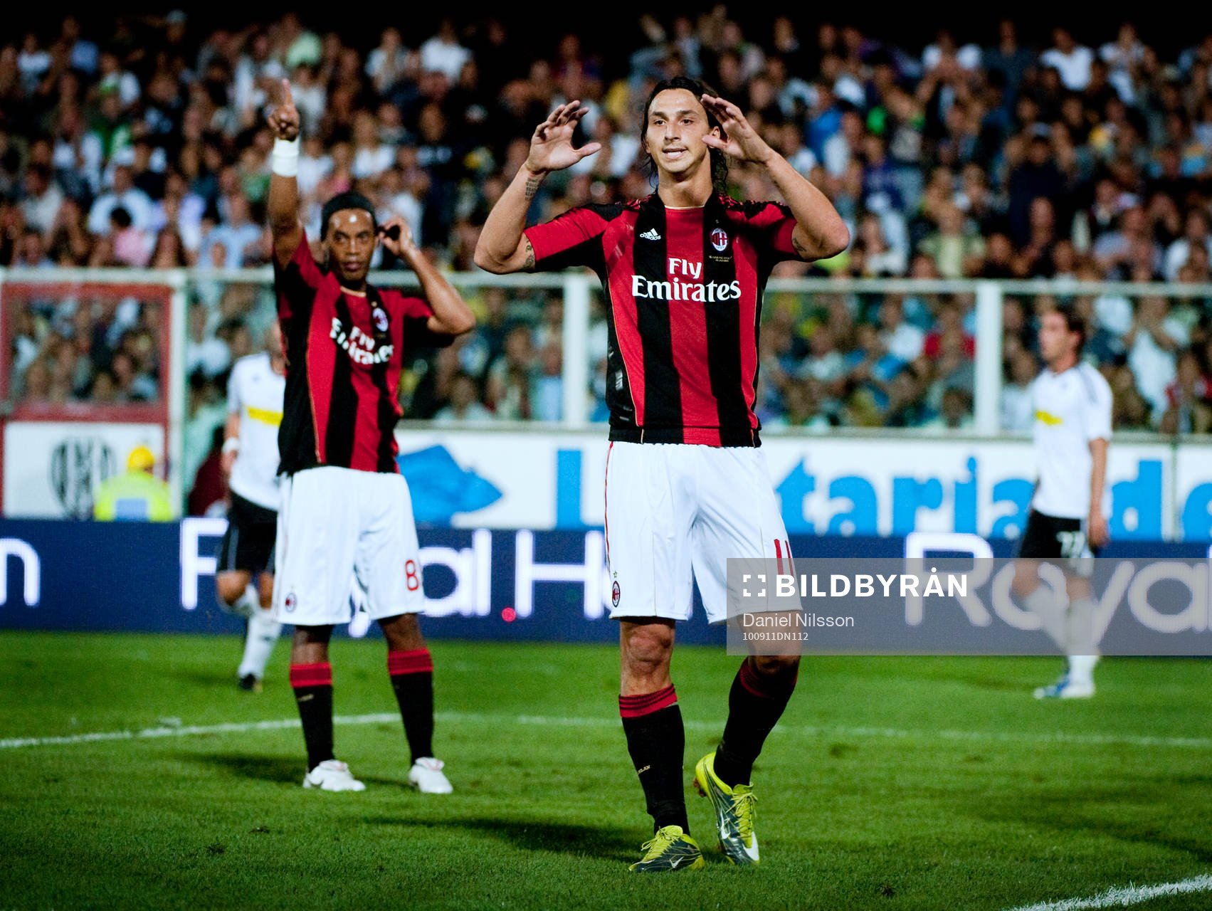 Zlatan Ibrahimovic, Milan och Ronaldinho, Milan