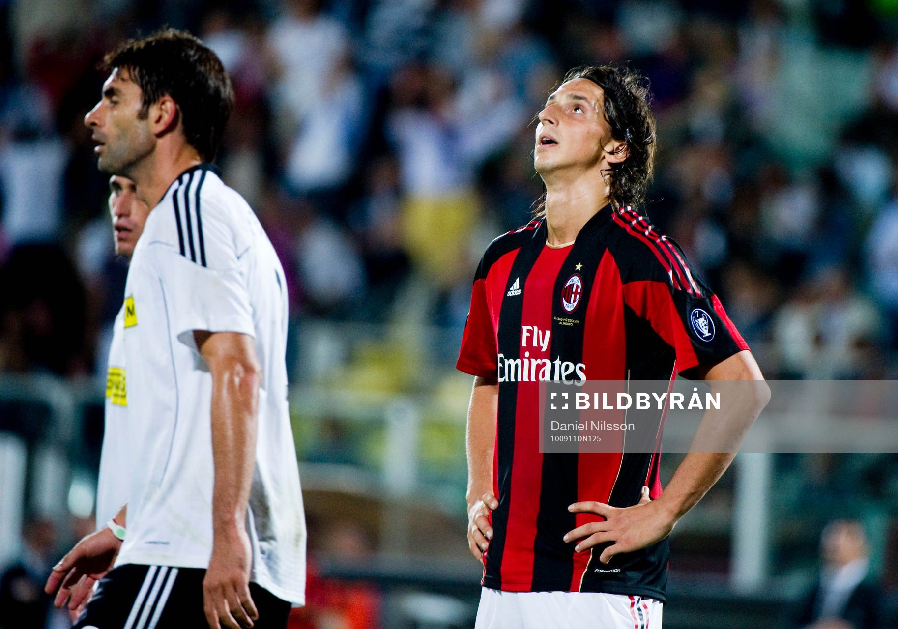 Zlatan Ibrahimovic, Milan missade en straff, depp