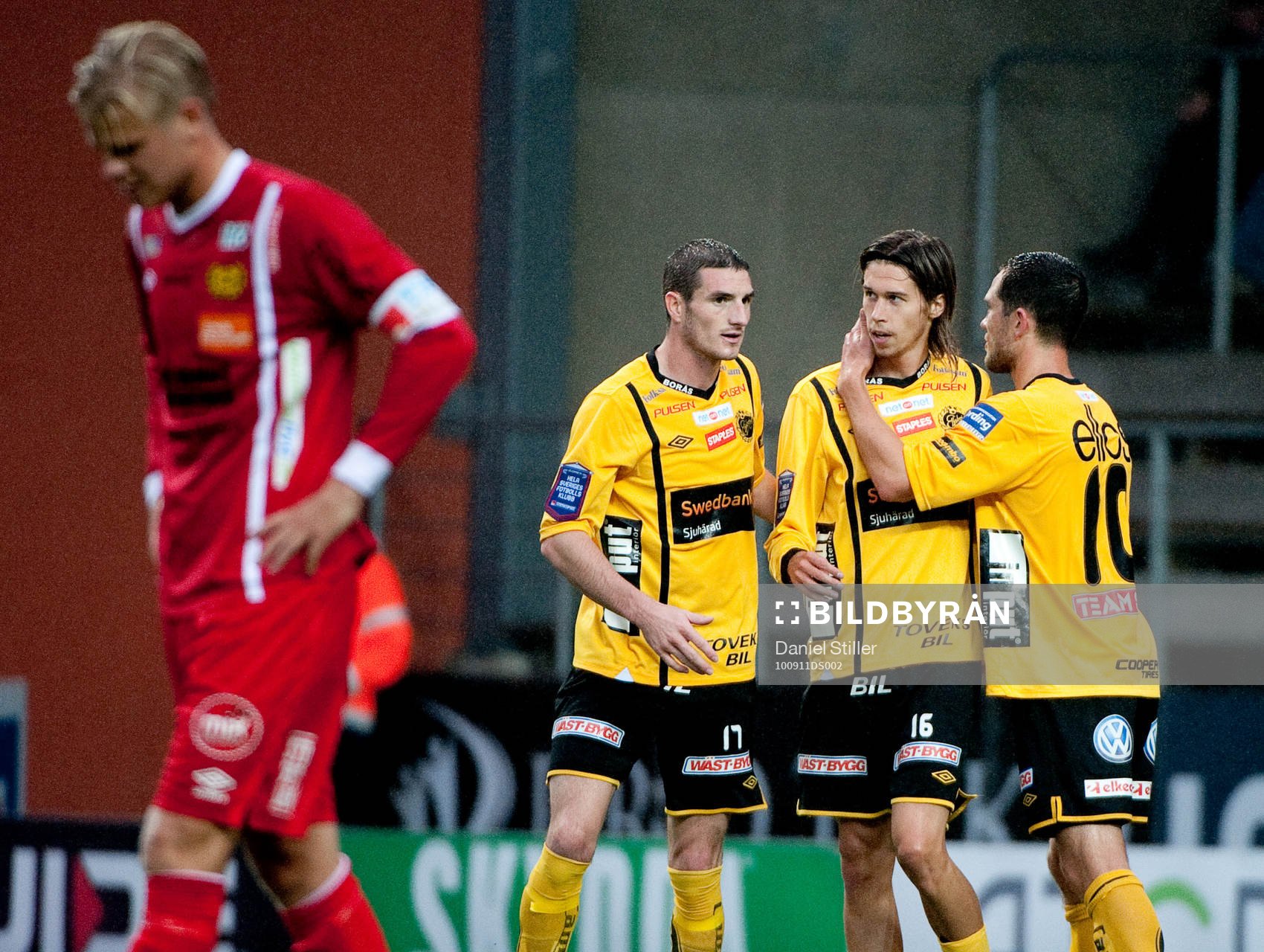 Daniel Nordmark, Elfsborg, gör 2-0. Jubel