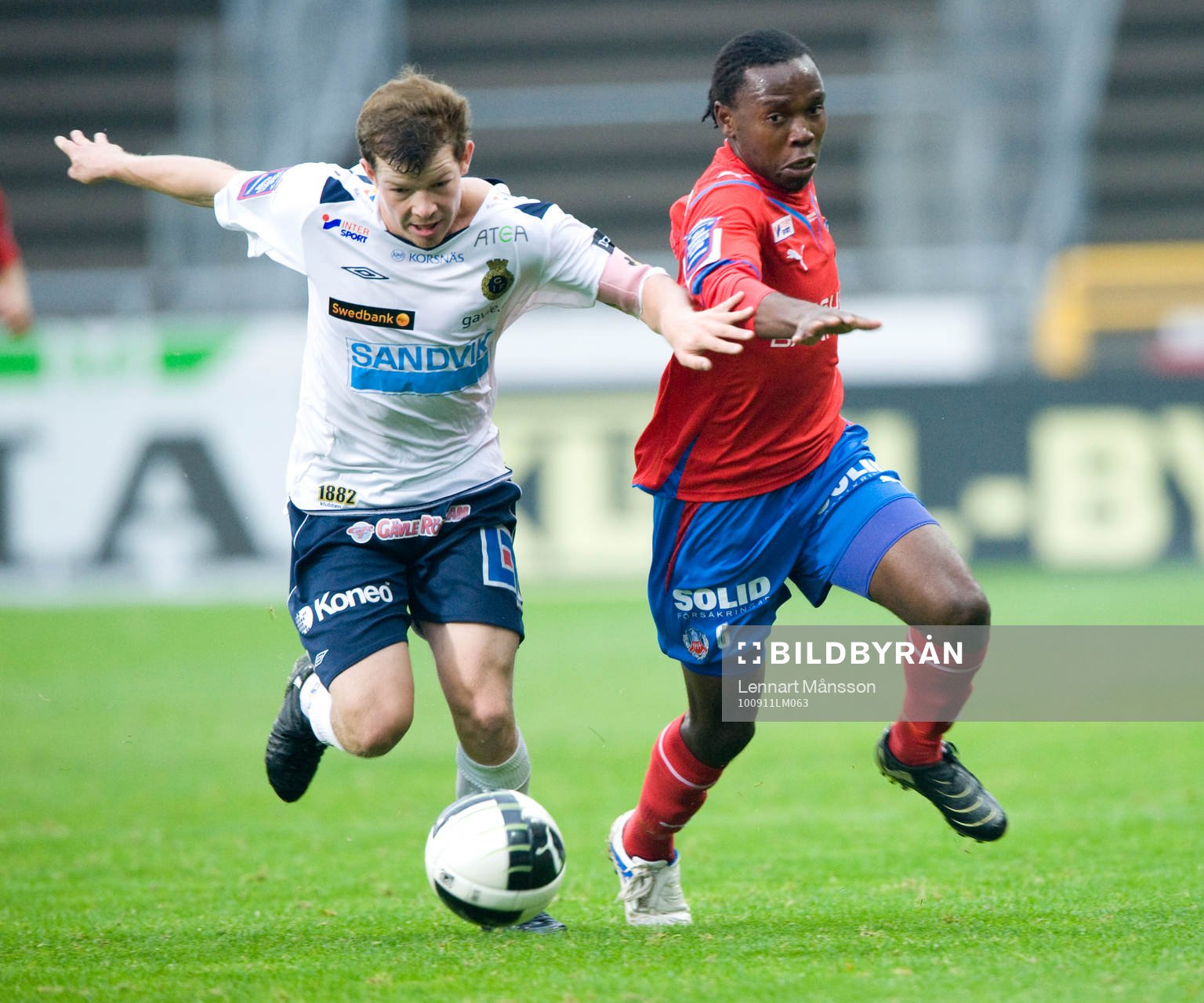 Jonas Lantto, Gefle och May Mahlangu, Helsingborg