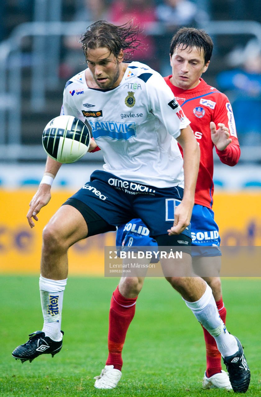 Mikael Dahlberg, Gefle och Ardian Gashi, Helsingborg