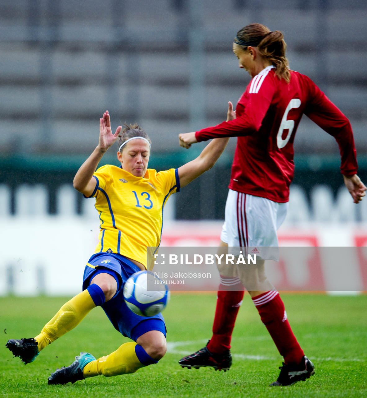 Lina Nilsson, Sverige, Mariann Gajhede Knudsen, Danmark