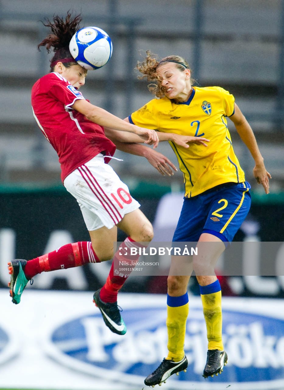 Nadia Nadim, Danmark, Charlotte Rohlin, Sverige
