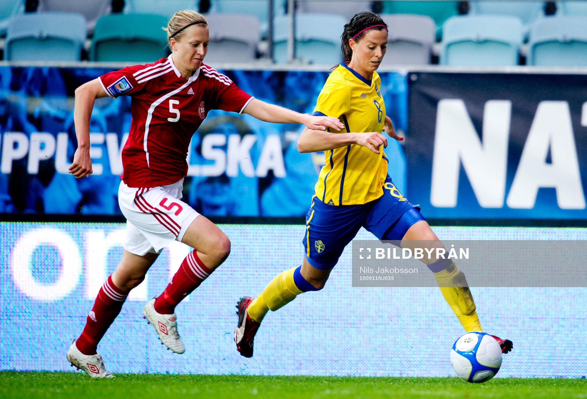 Janni Arnth Jensen, Danmark, Lotta Schelin, Sverige
