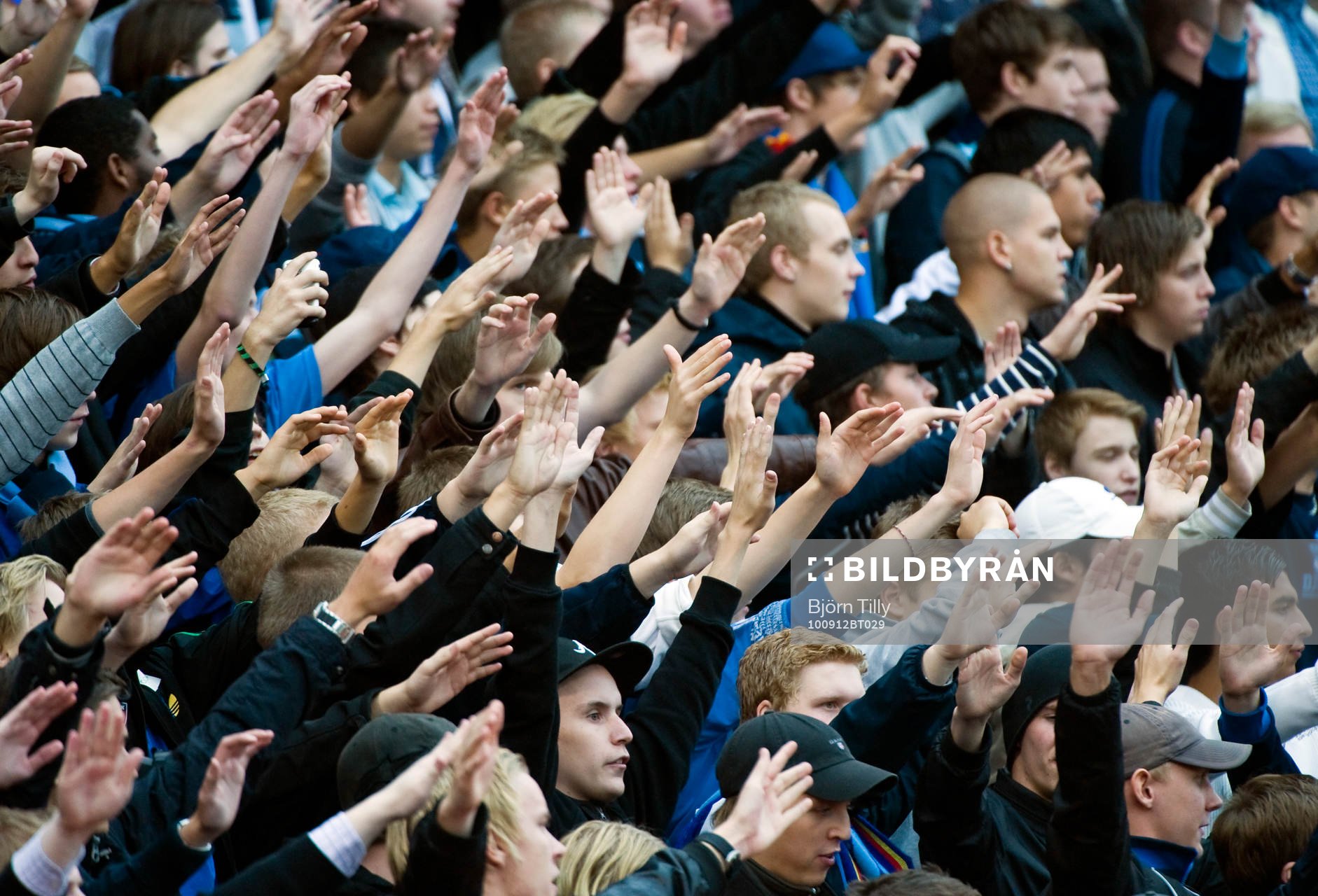 Djurgårds klacken. Klack, fans, supporter