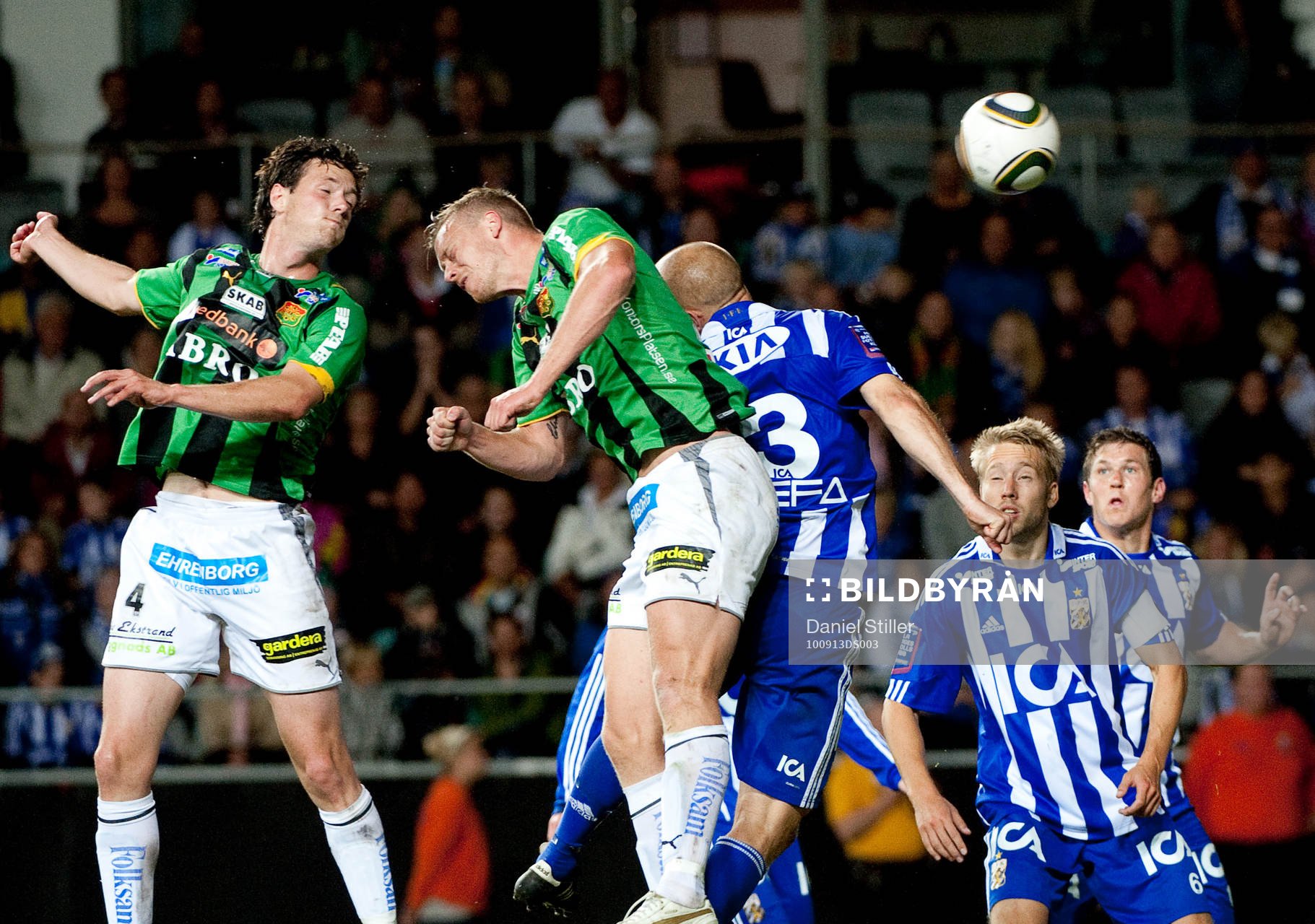 Björn Andersson, GAIS, gör 1-1
