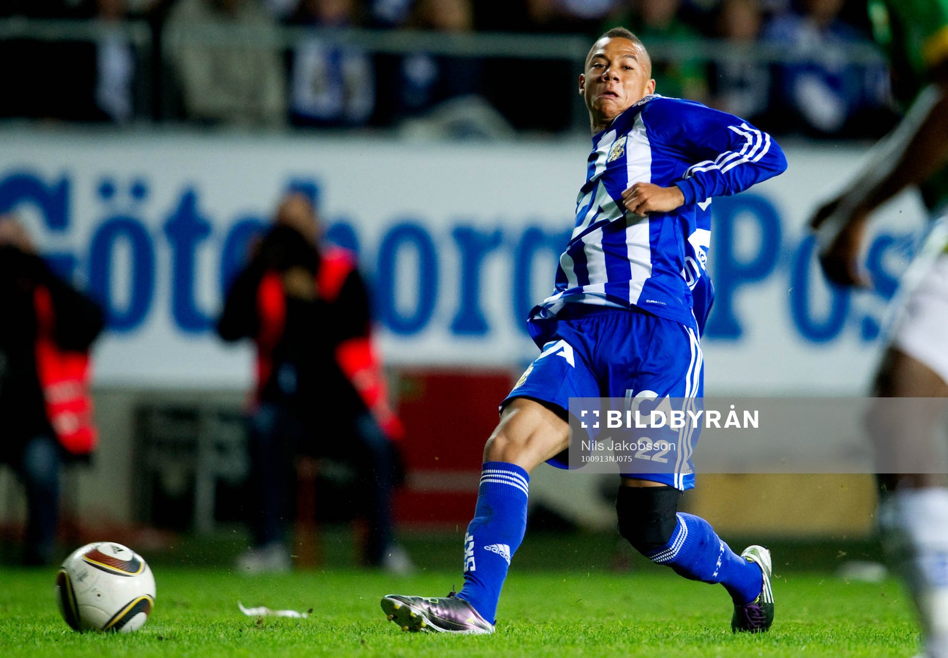 Tobias Sana, Göteborg spelar fram Tobias Hysén, Göteborg