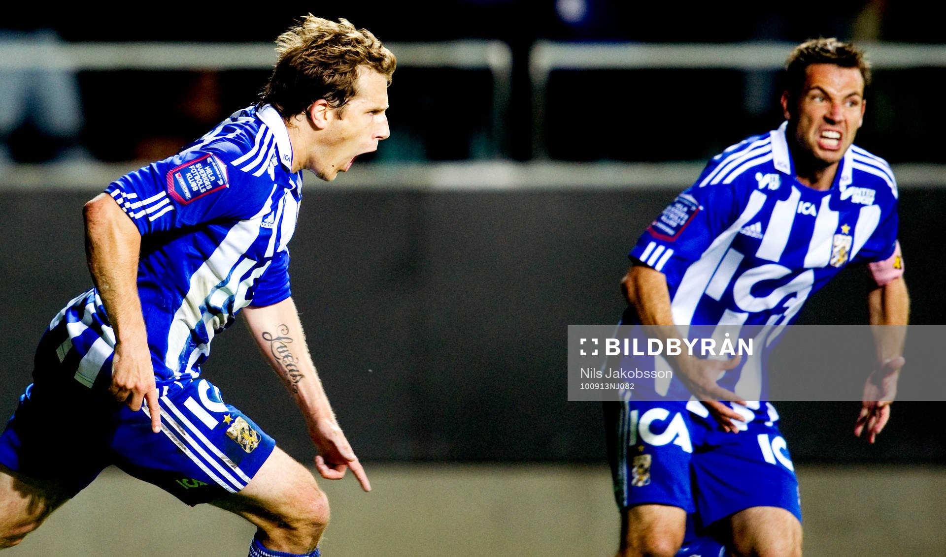 Tobias Hysén, Stefan Selakovic, Göteborg jubel