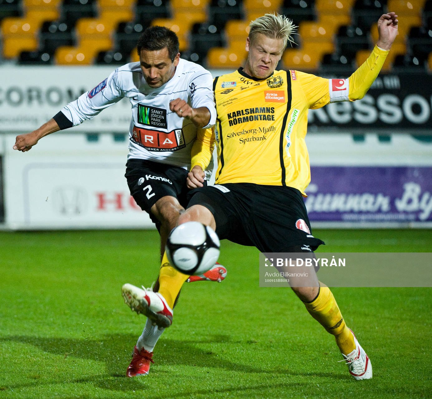 David Löfquist, Mjällby, Johan Lind, Häcken