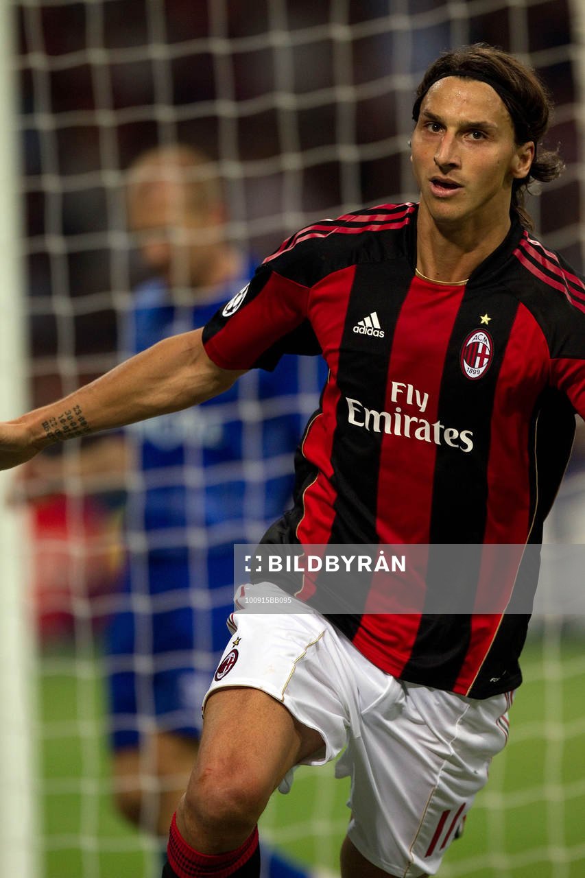 Zlatan Ibrahimovic, Milan, glädje, jubel