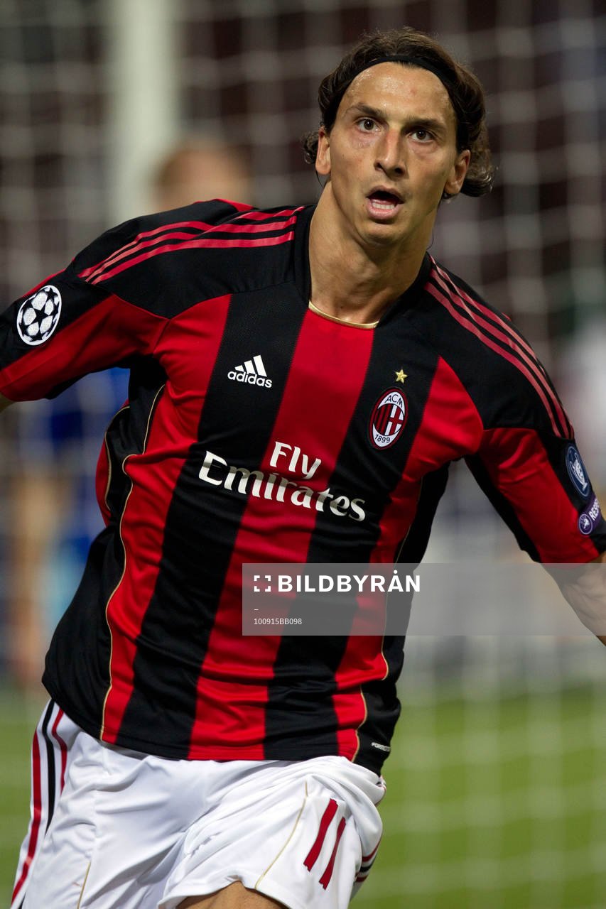 Zlatan Ibrahimovic, Milan, glädje, jubel