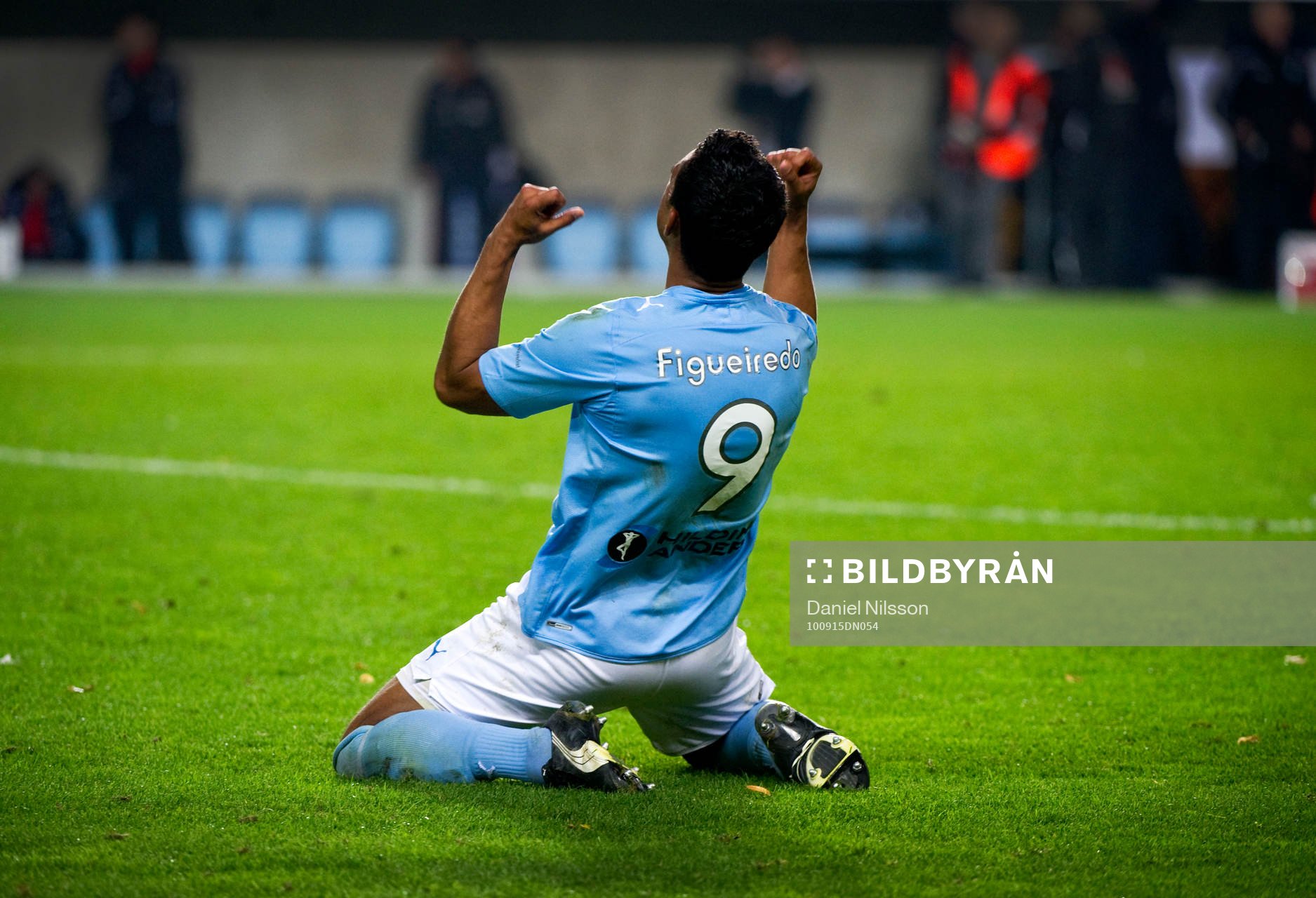 Wilton Figueiredo, Malmö jubel