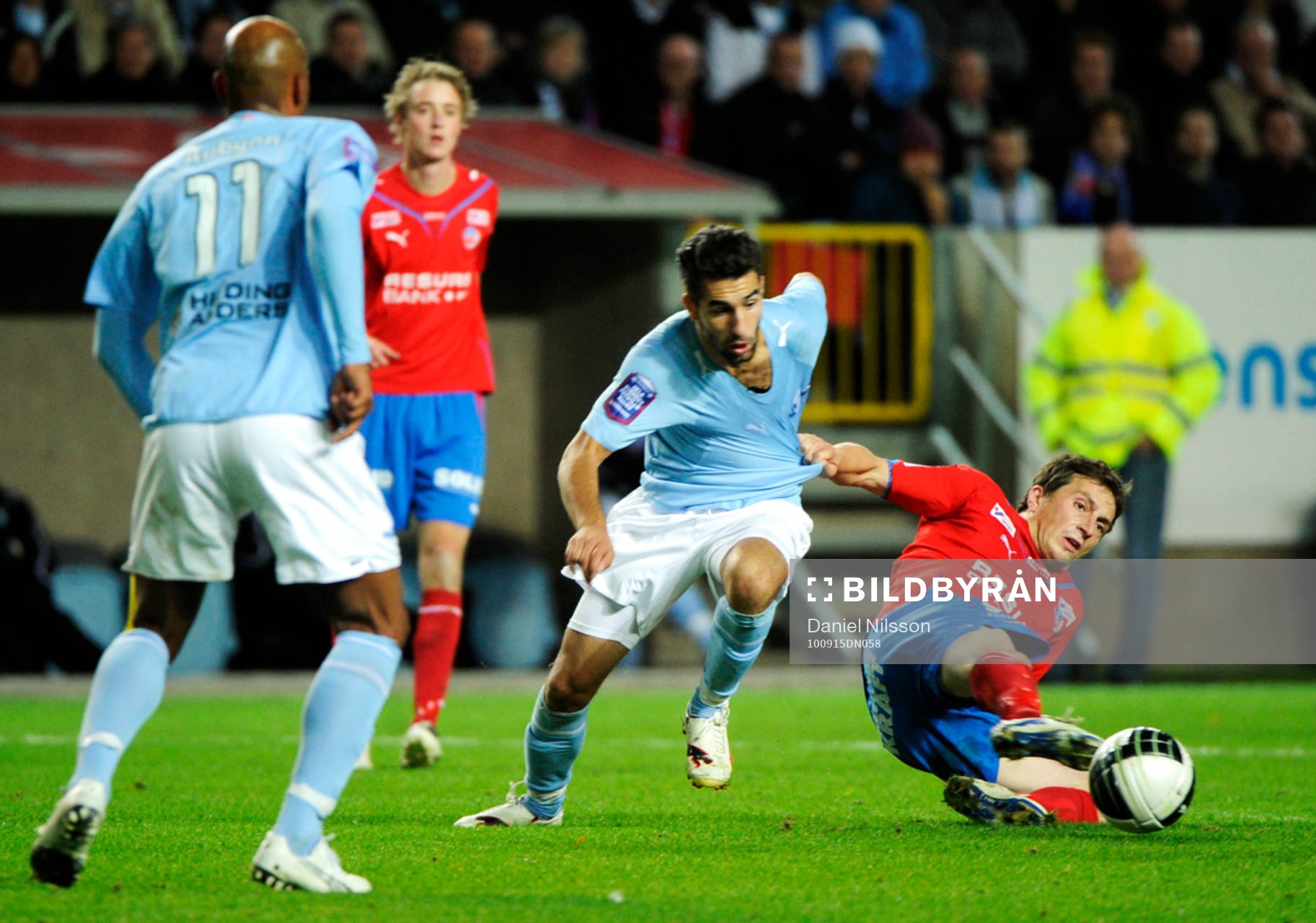 Jimmy Durmaz, Malmö och Adrian Gashi, Helsingborg