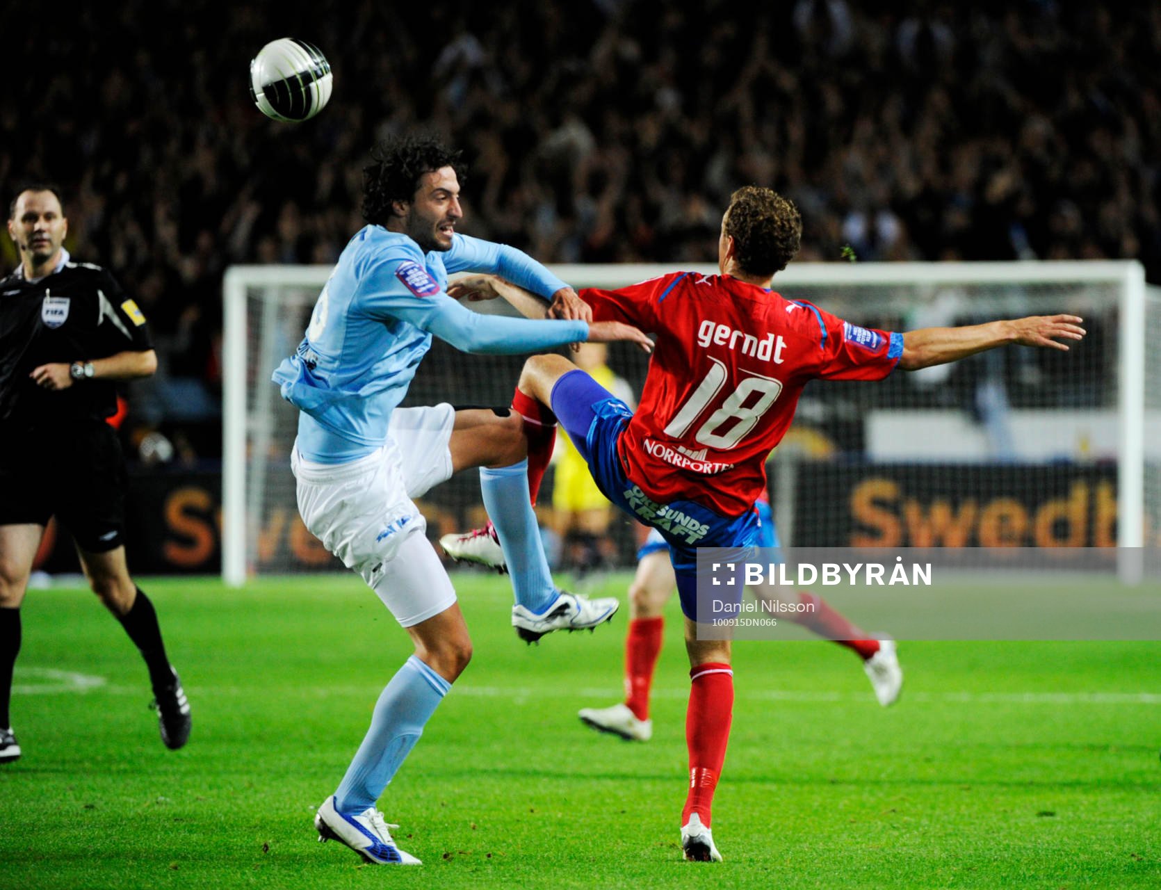 Yago Fernandez, Malmö och Alexander Gerndt, Helsingborg