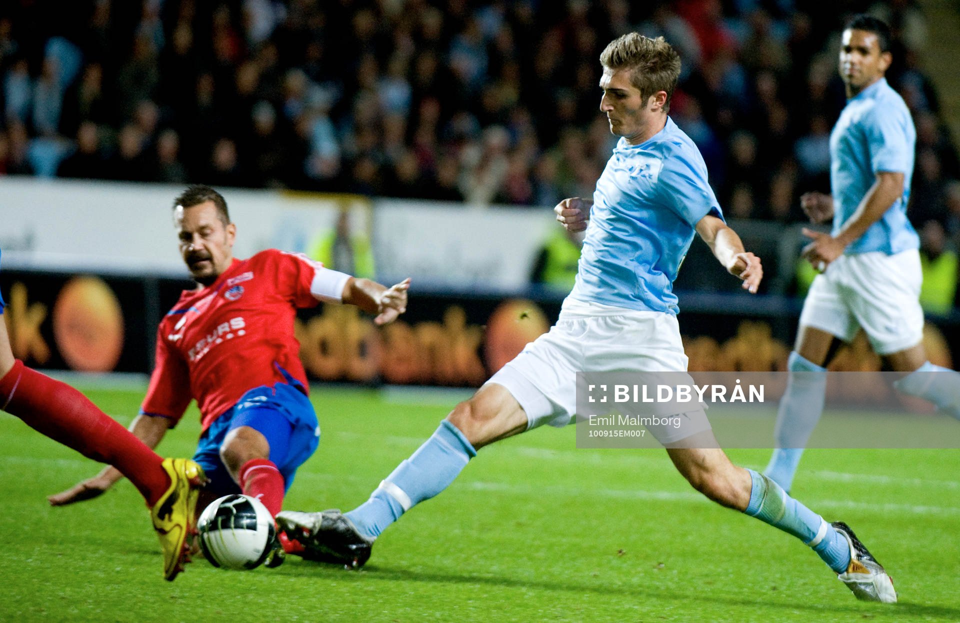 Dardan Rexhepi, MFF och Marcus Lantz, Helsingborg