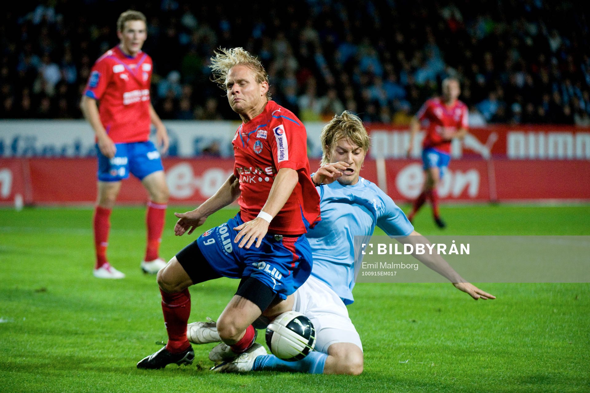 Markus Halsti, MFF och Erik Sundin, Helsingborg