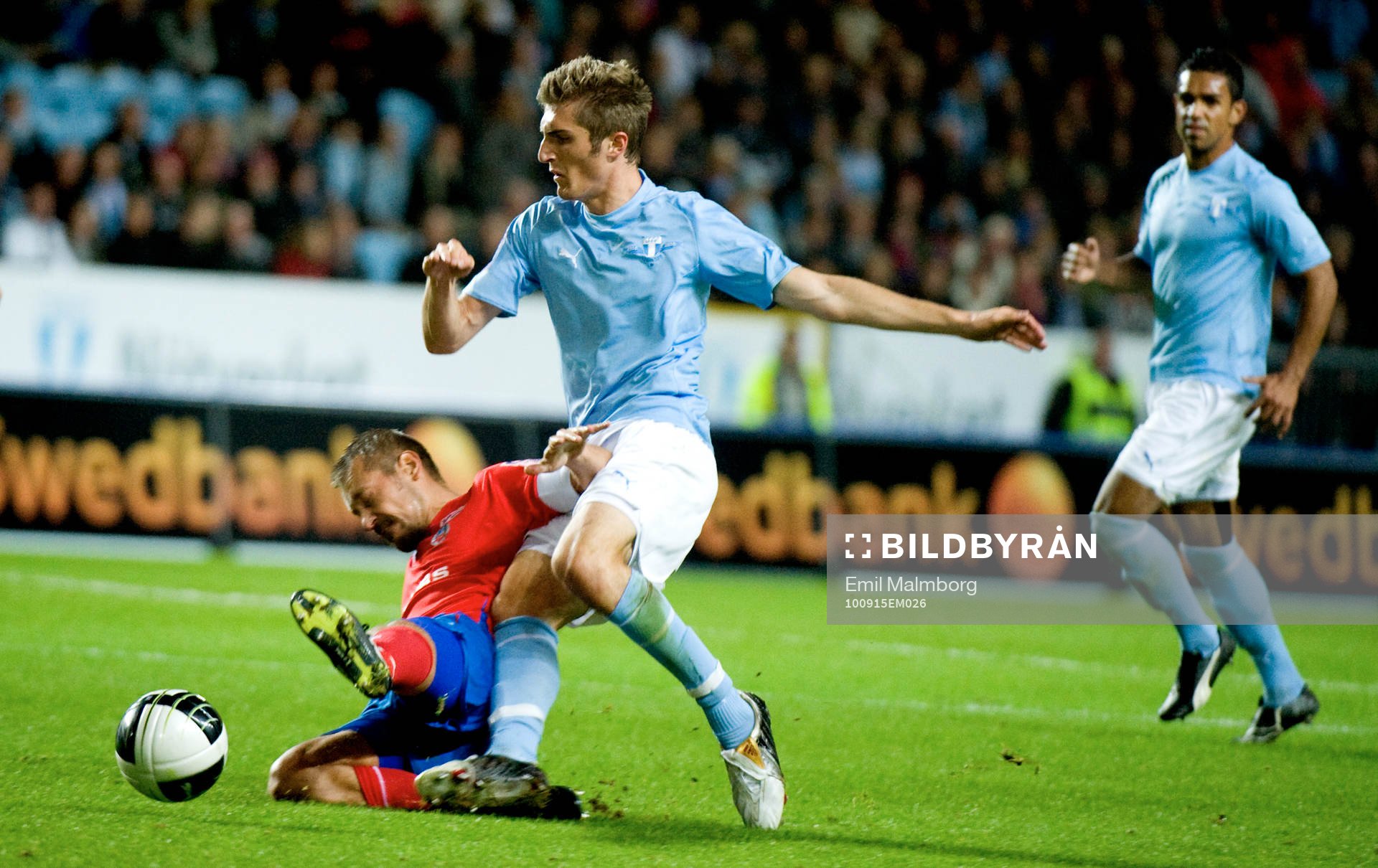 Dardan Rexhepi, MFF och Marcus Lantz, Helsingborg