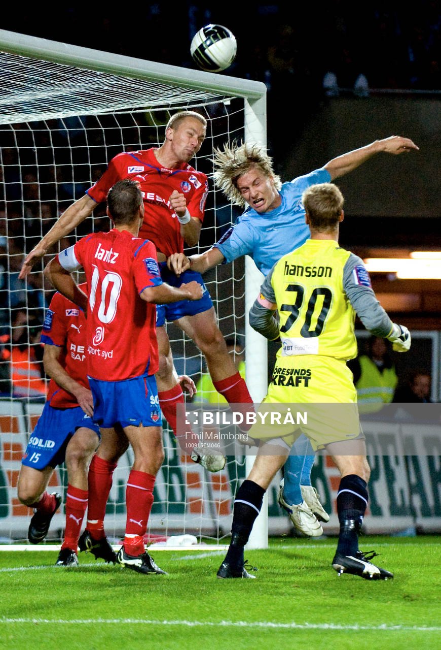 Erik Edman, Helsingborg och Markus Halsti, MFF