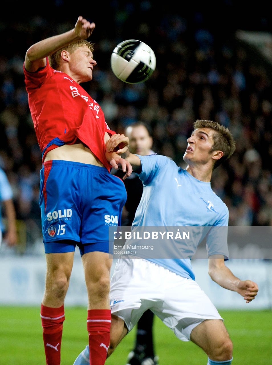 Markus Holgersson, Helsingborg och Dardan Rexhepi, MFF