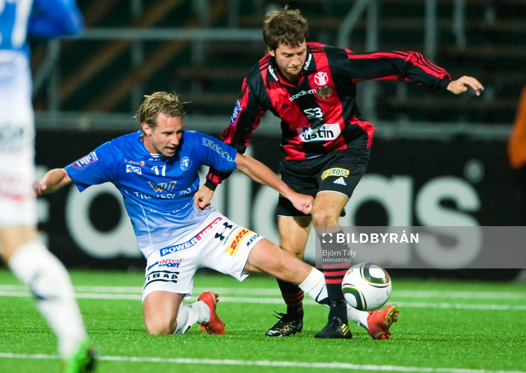 Thommie Persson, Trelleborg och Olof Guterstam,
