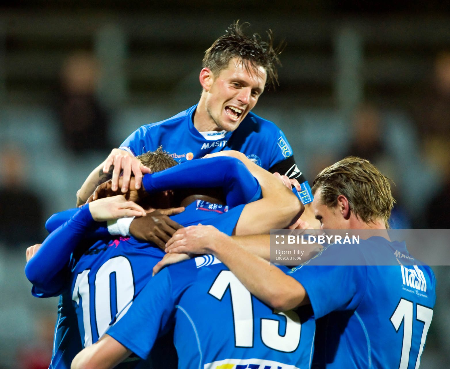 Kristian Haynes, Trelleborg, jubel