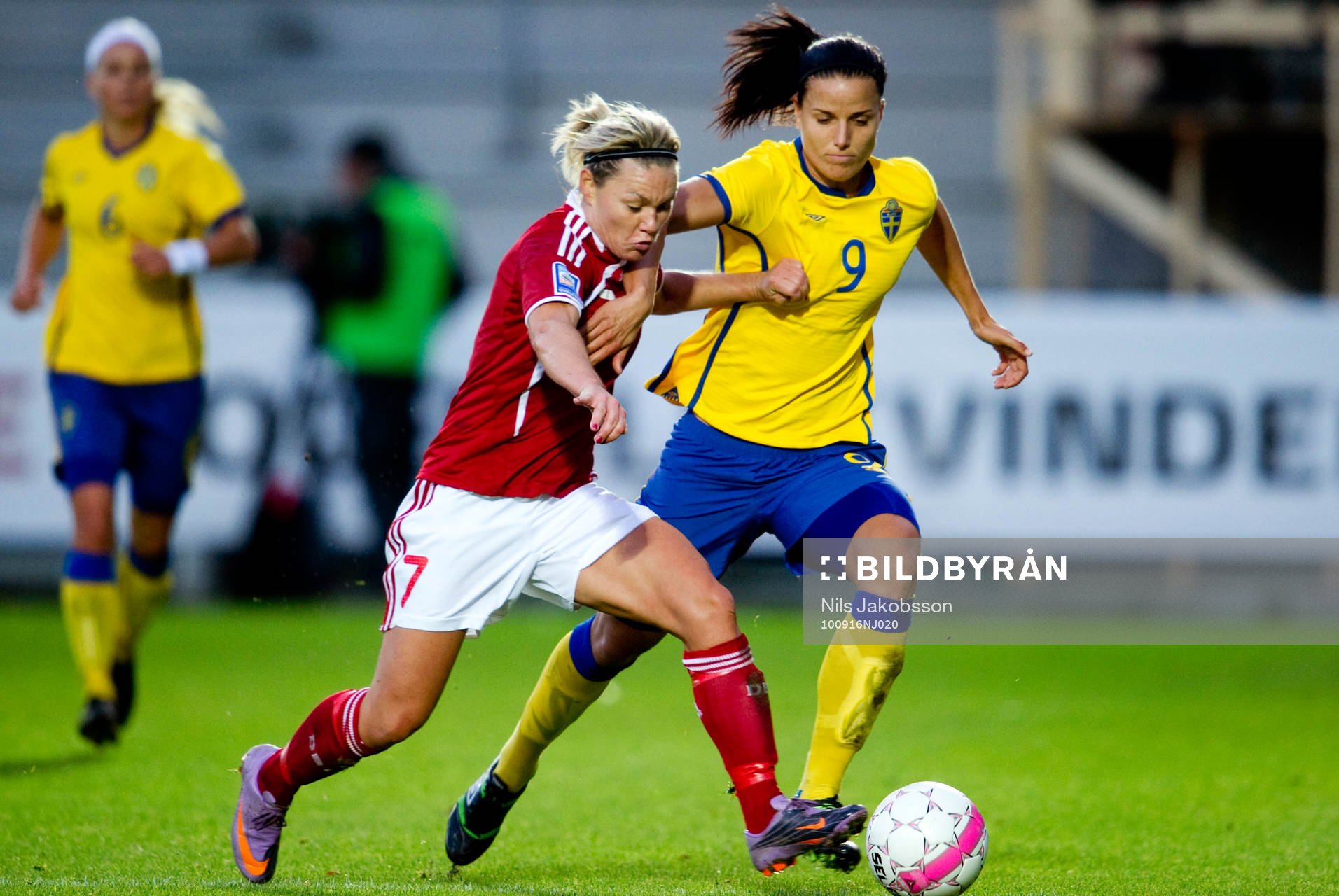  Cathrine Paaske Sörensen, Danmark, Jessica Landström, Sverige.
