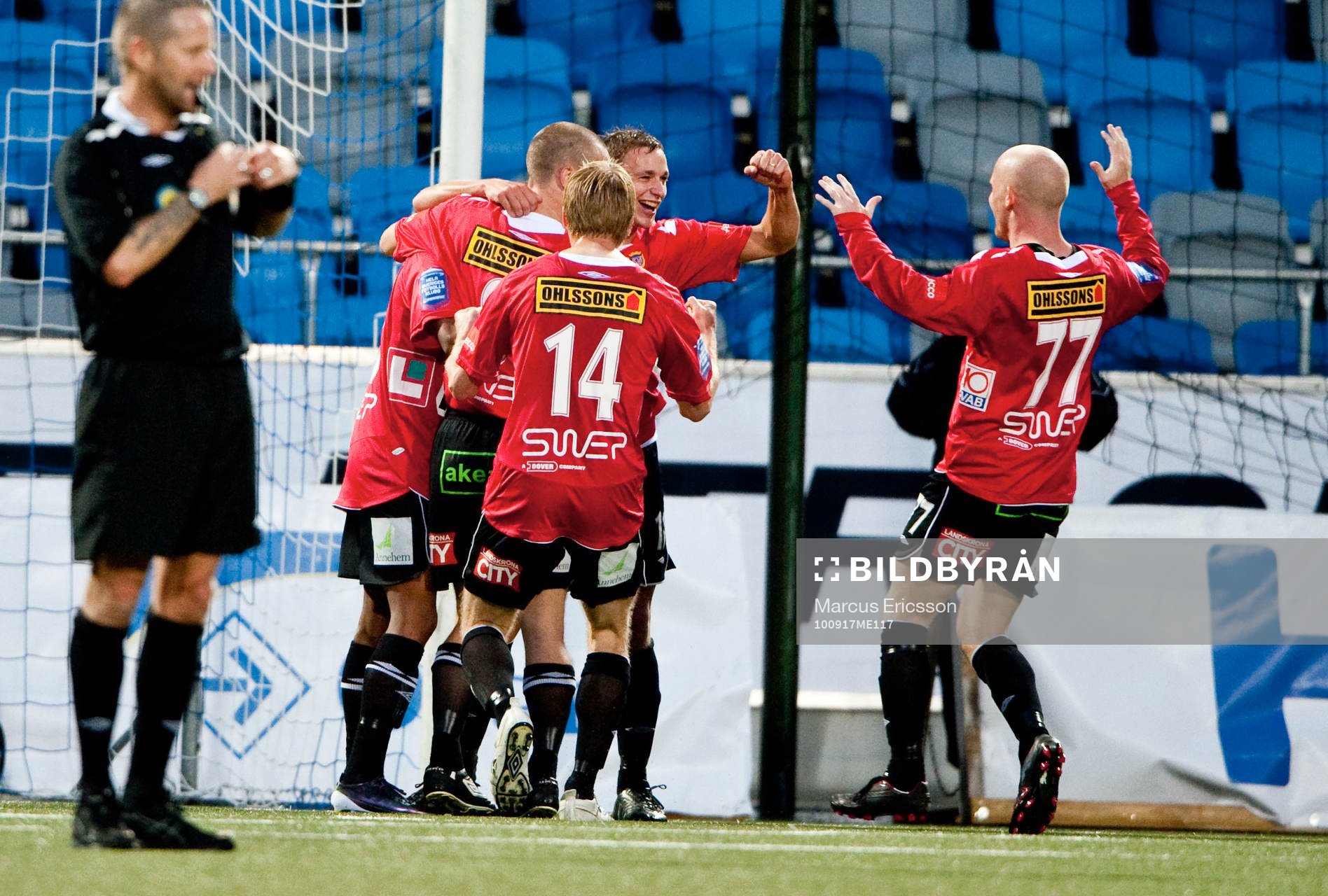 Jubel i Landskrona