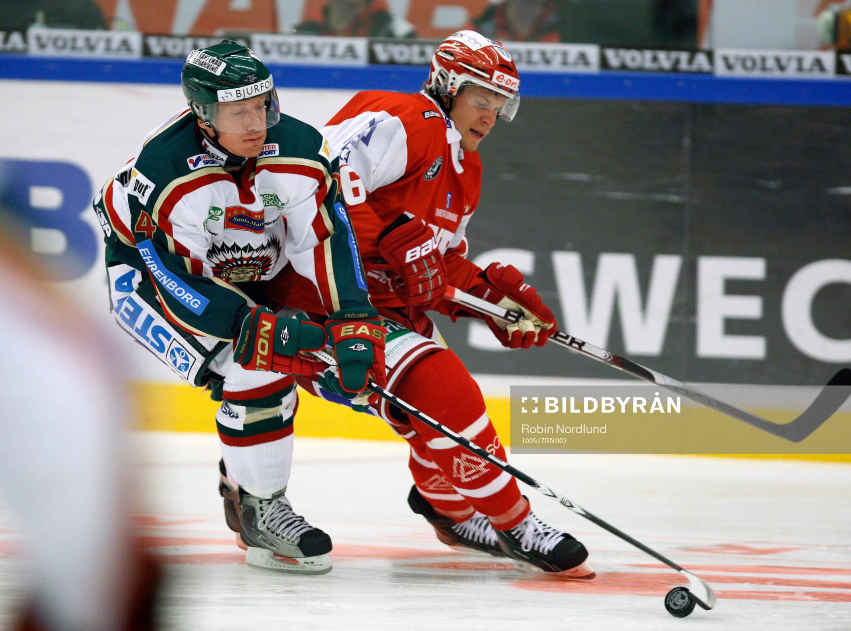 Niklas Andersson, Frölunda och Anton Axelsson, Timrå
