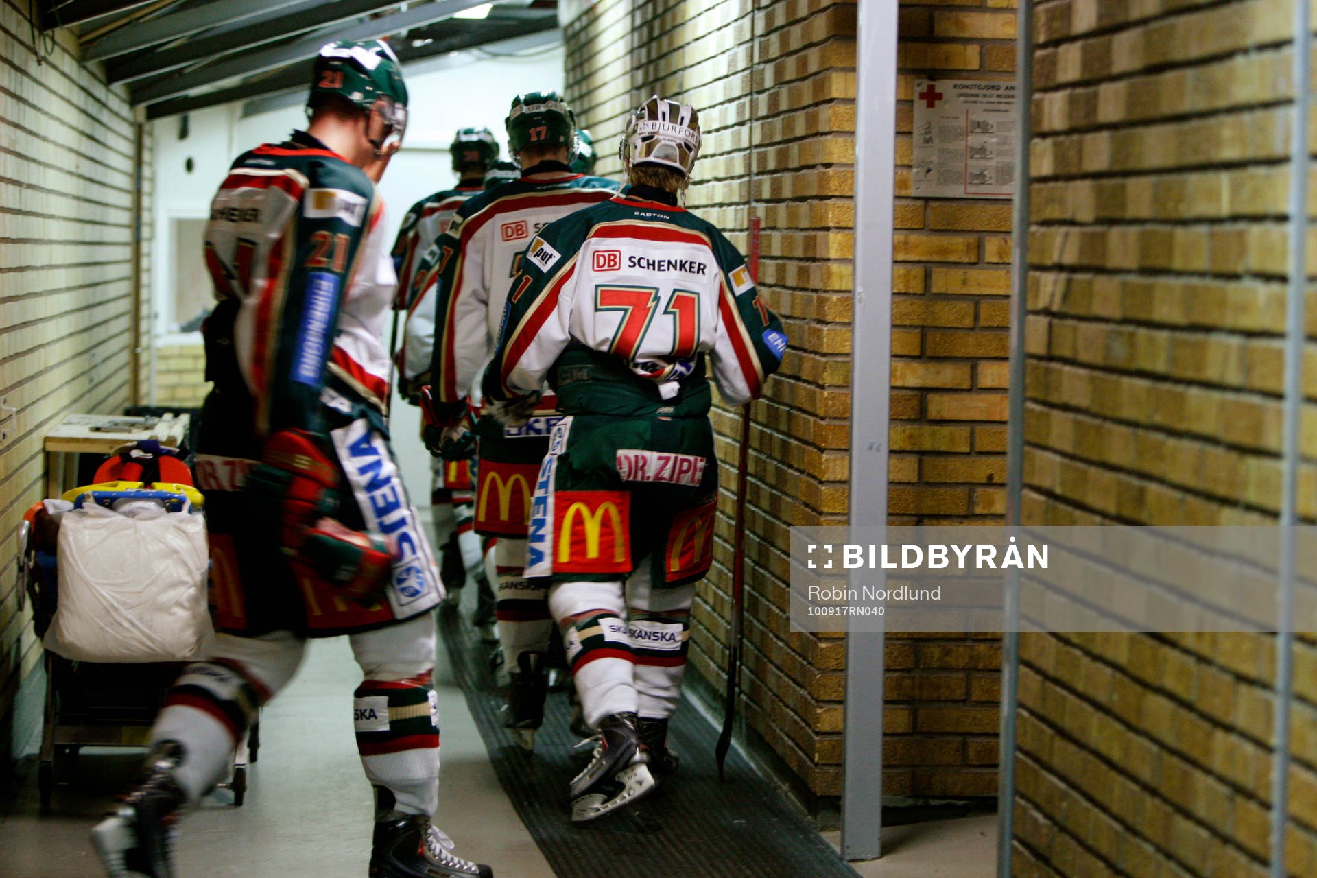 Per-Johan Axelsson, Frölunda depp när han går till