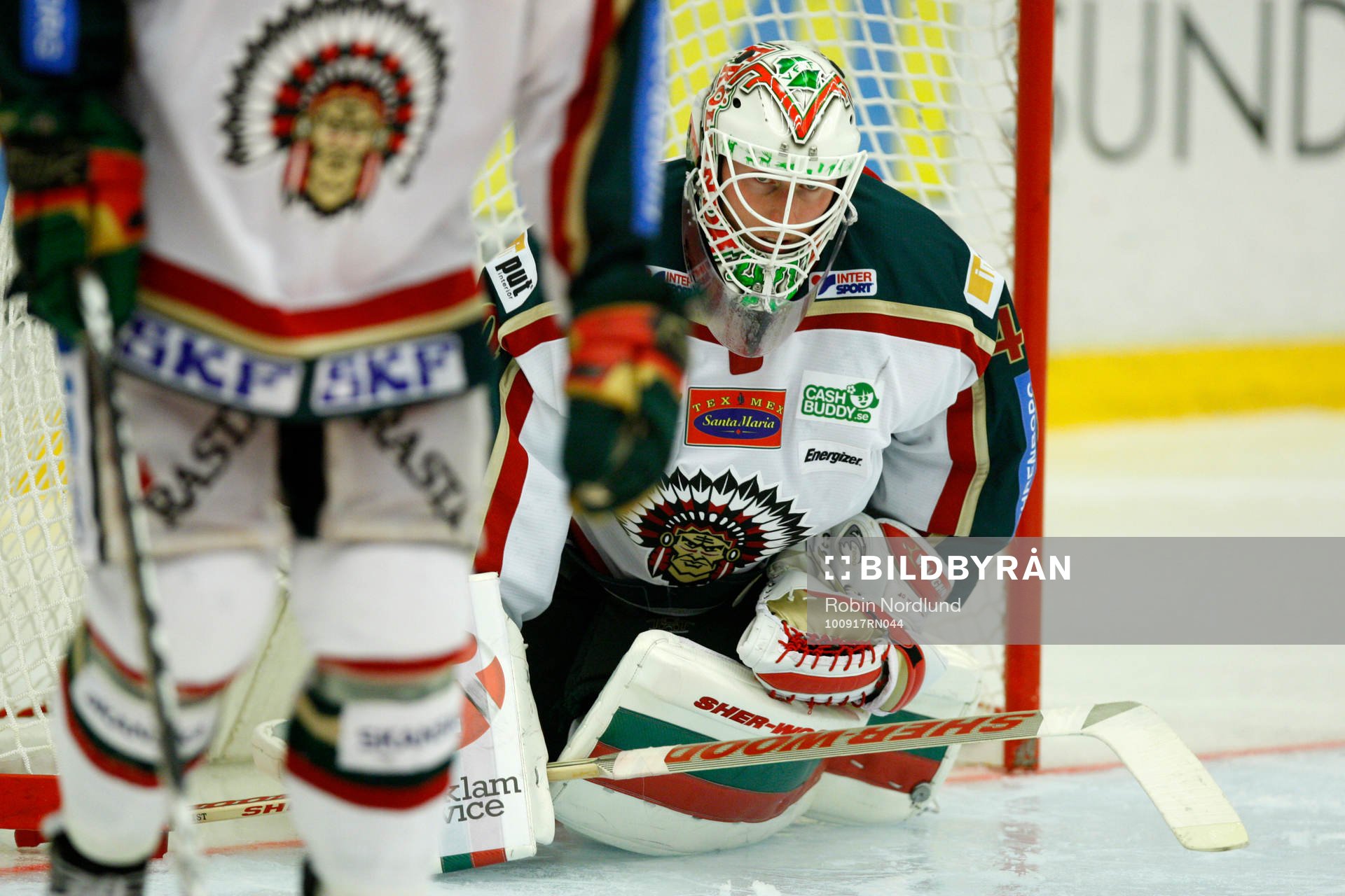 Johan Holmqvist, Målvakt Frölunda depp