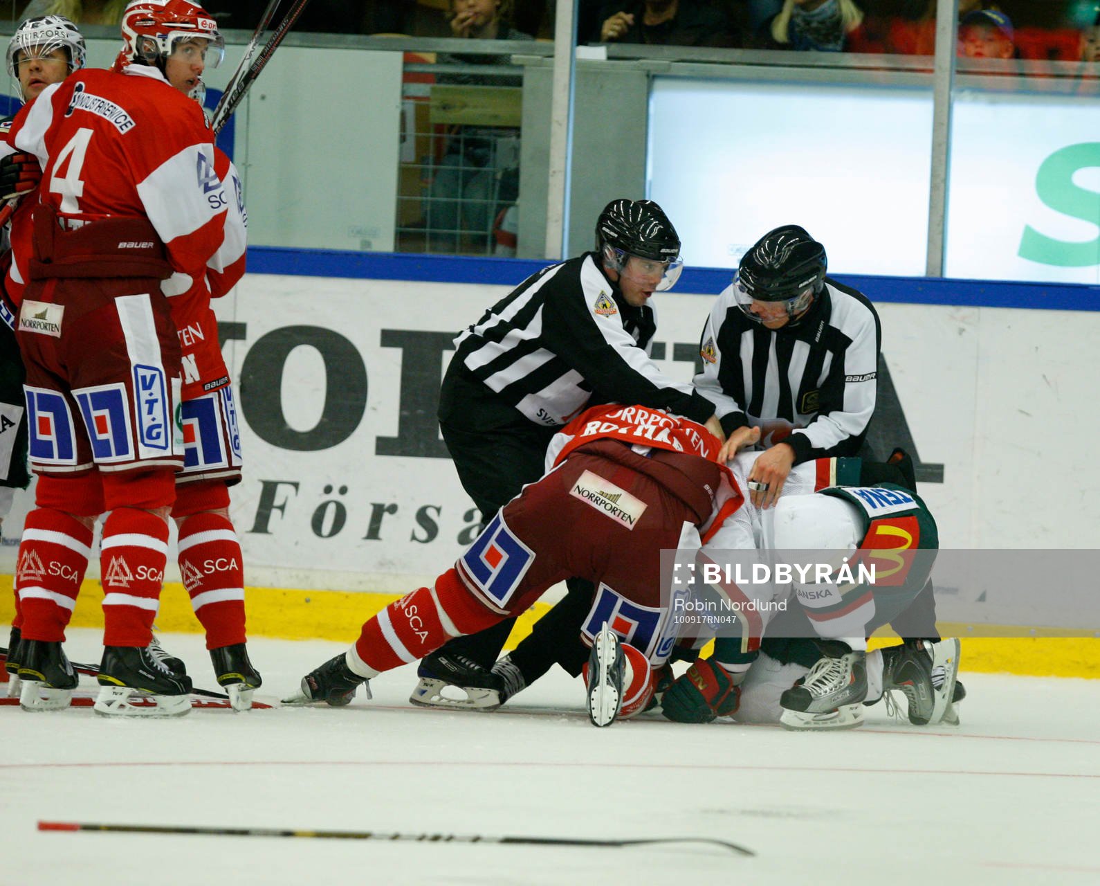 Martin Röymark, Timrå och Per-Johan Axelsson, Frölunda