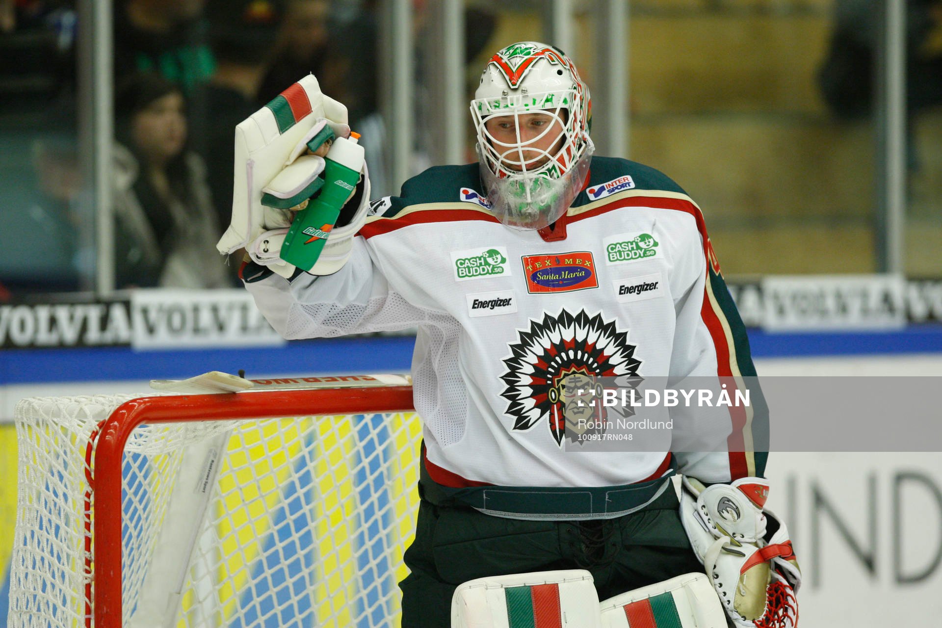 Johan Holmqvist, Målvakt Frölunda depp