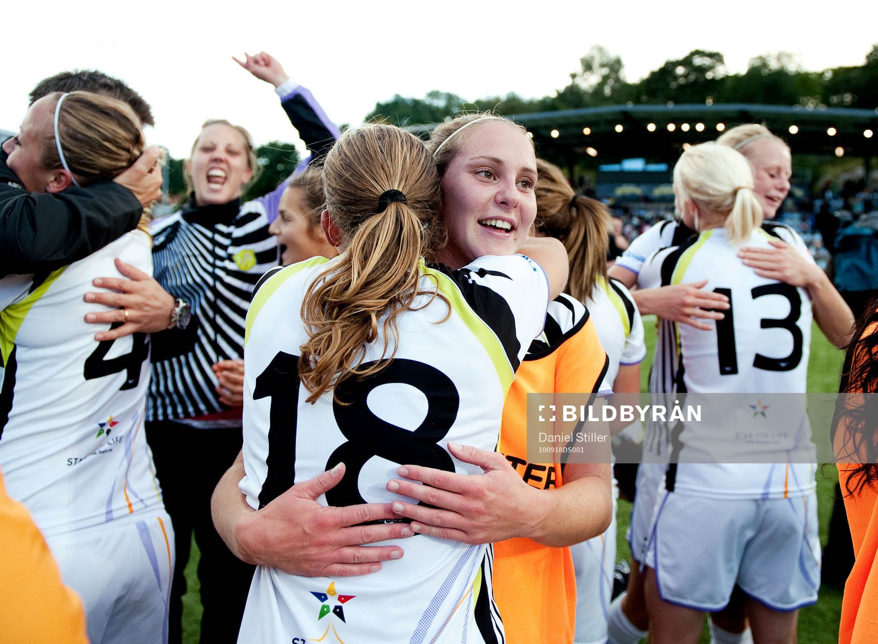 Manon Melis, Malmö, (Svenska Mästare, SM-guld, jubel,