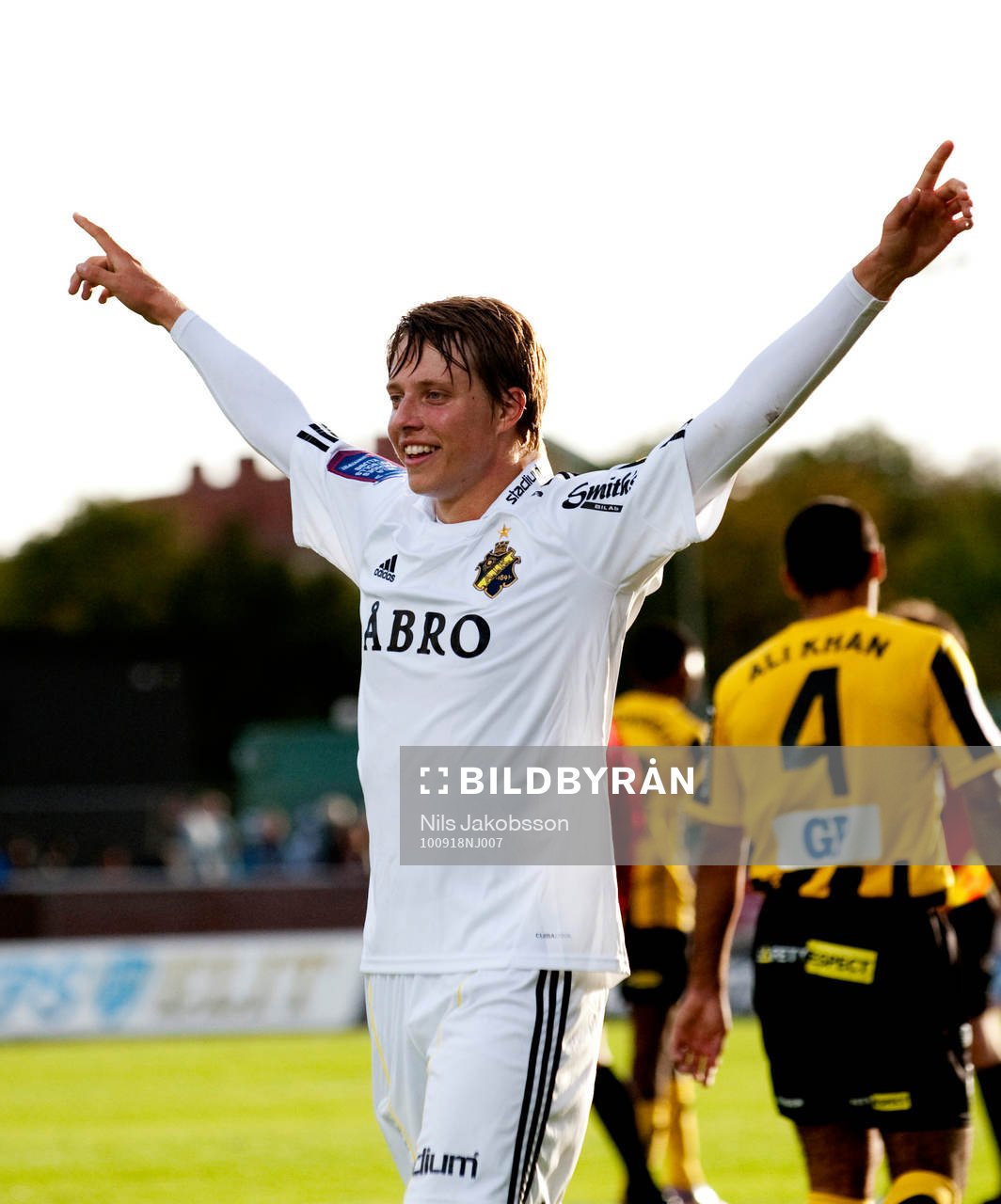 Viktor Lundberg, AIK jubel