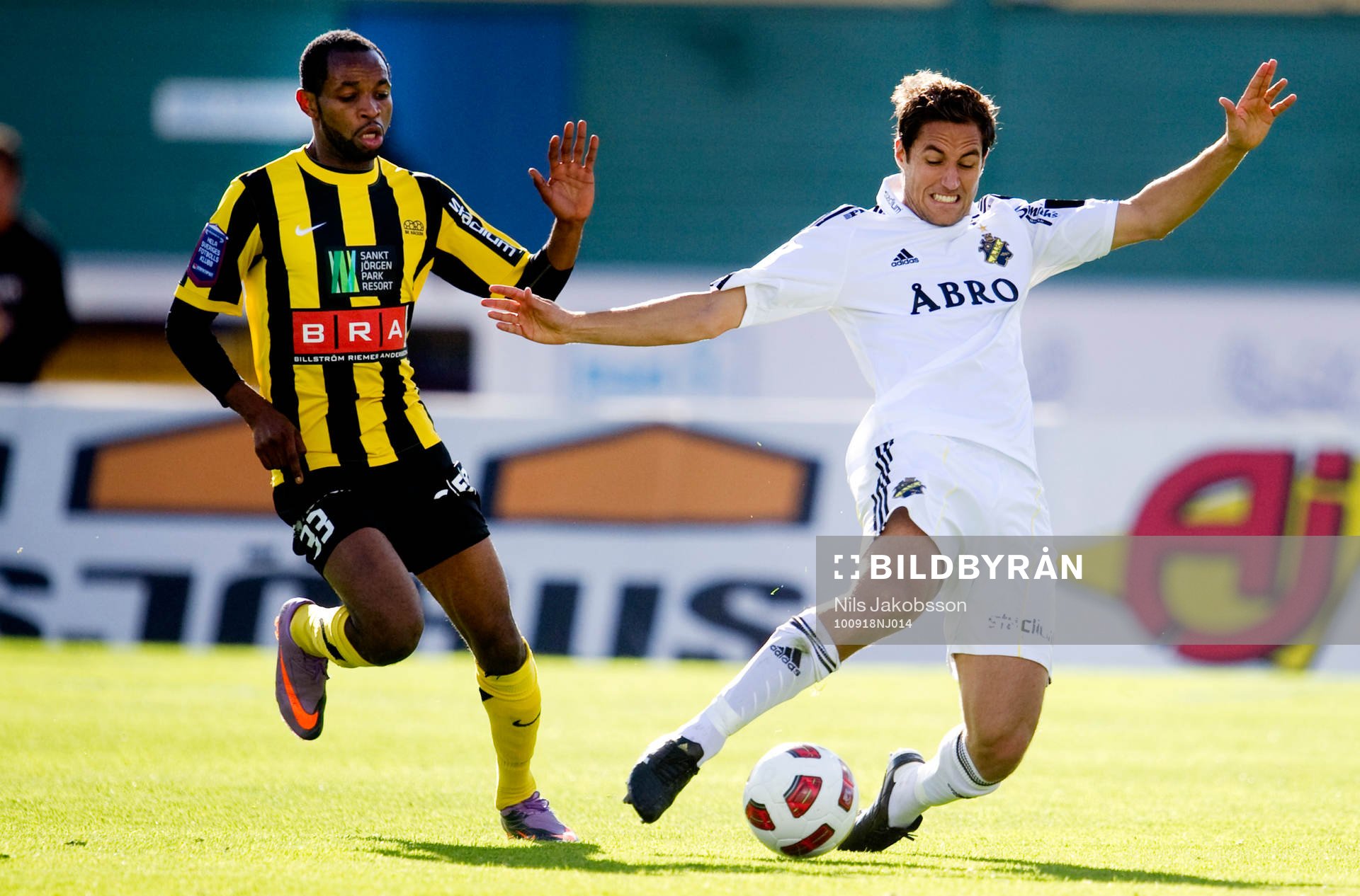 Rene Makondele, Häcken, Niklas Backman, AIK