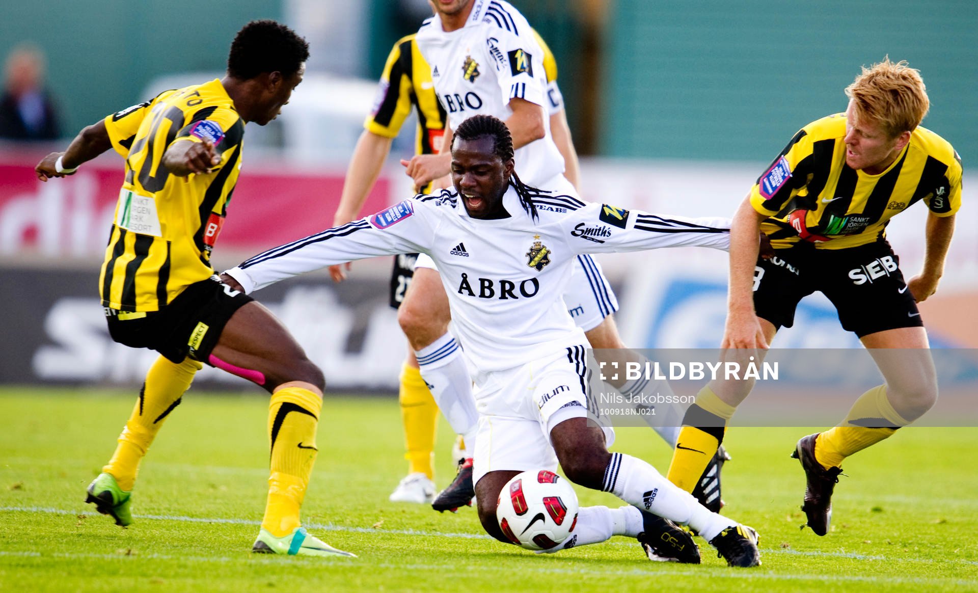 Dominic Chatto, Josef Karlsson, Häcken, Dulee Johnson, AIK