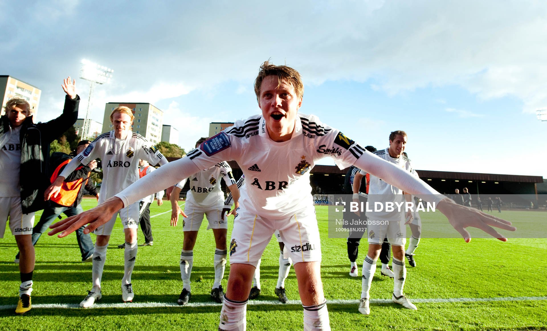 Viktor Lundberg, AIK jubel