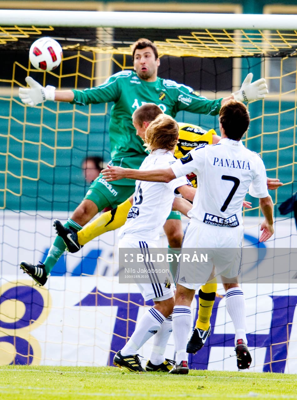 Kenny Stamatopoulos, målvakt, AIK (räddning)