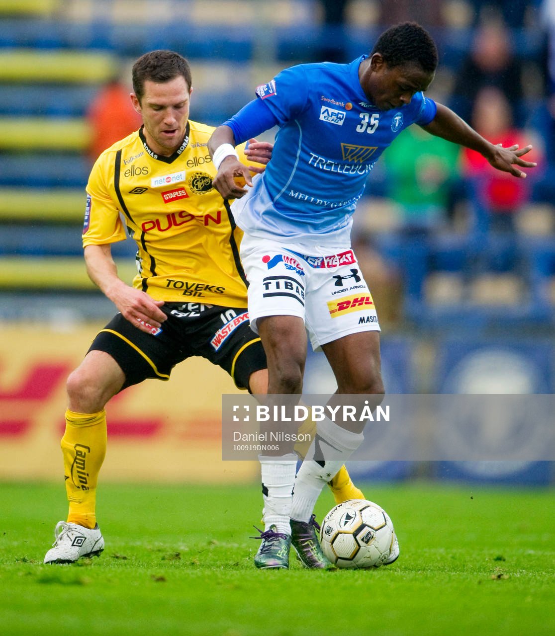 Ibrahim Koroma, Trelleborg och Martin Ericsson, Elfsborg