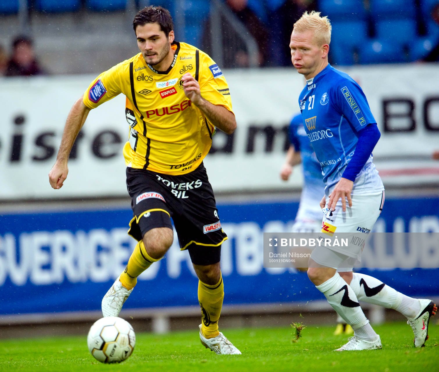 Denni Avdic, Elfsborg och Mattias Adelstam, Trelleborg