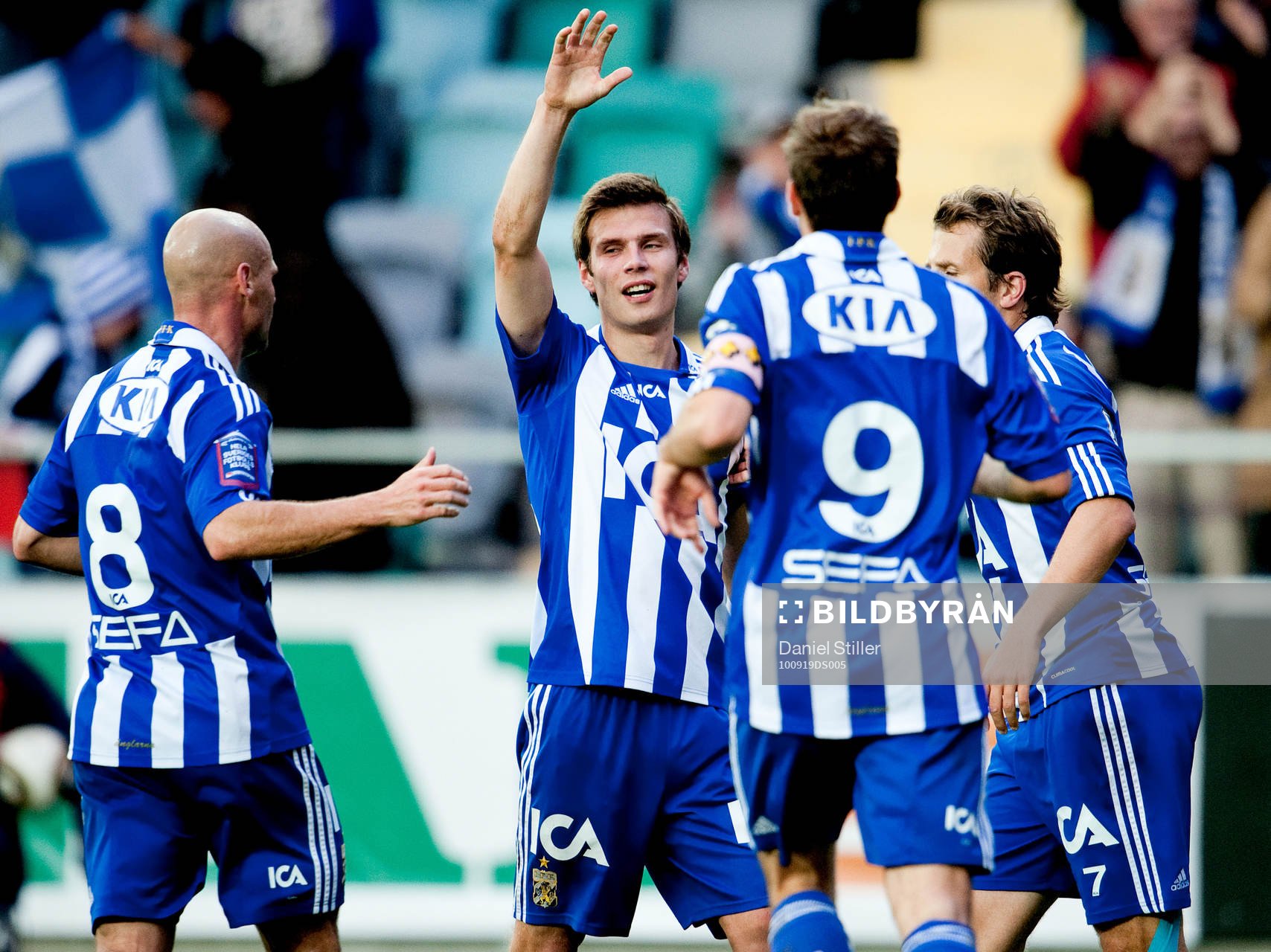 Theodór Elmar Bjarnason, IFK Göteborg, jubel