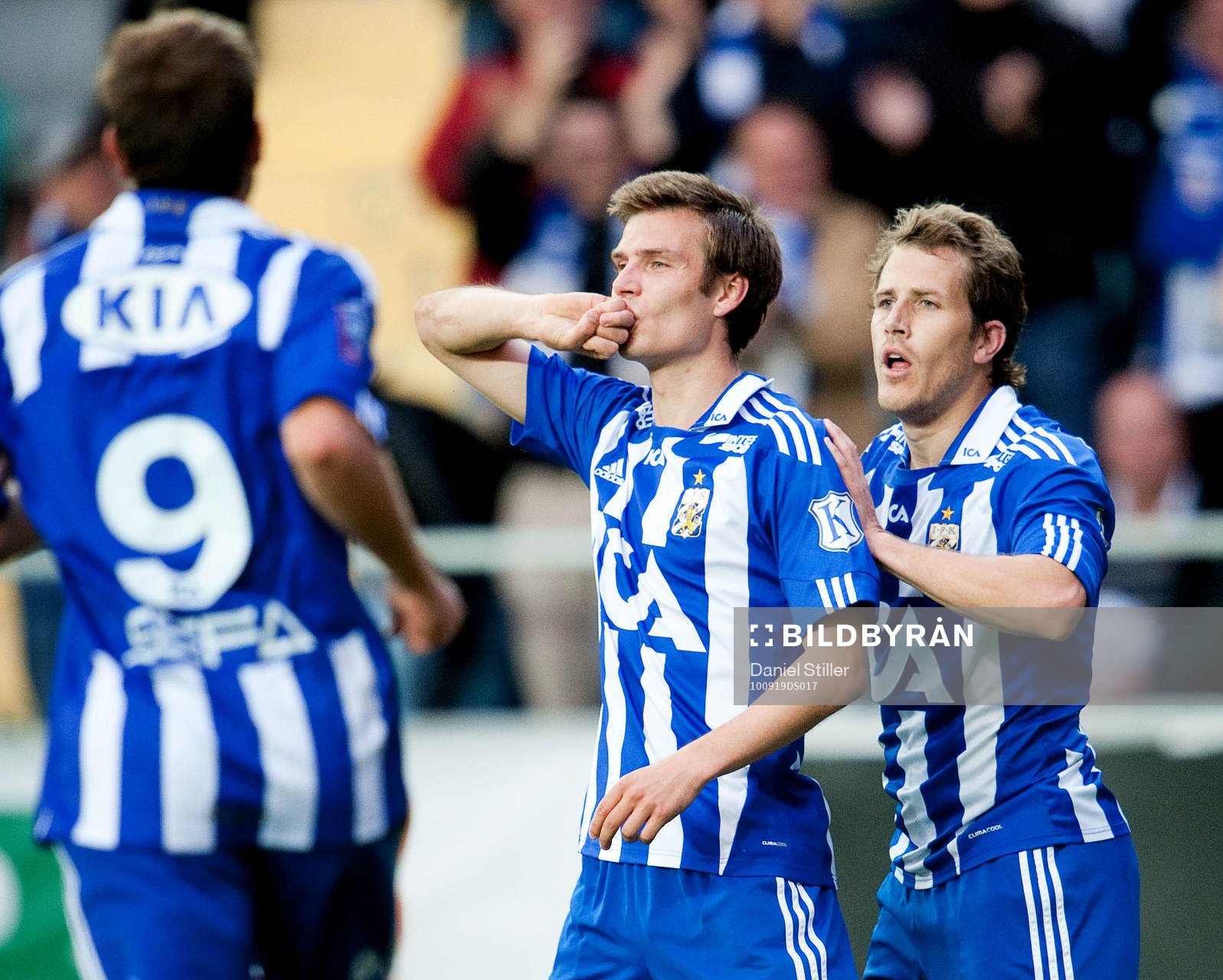  Theodór Elmar Bjarnason, IFK Göteborg, jubel efter 2-0