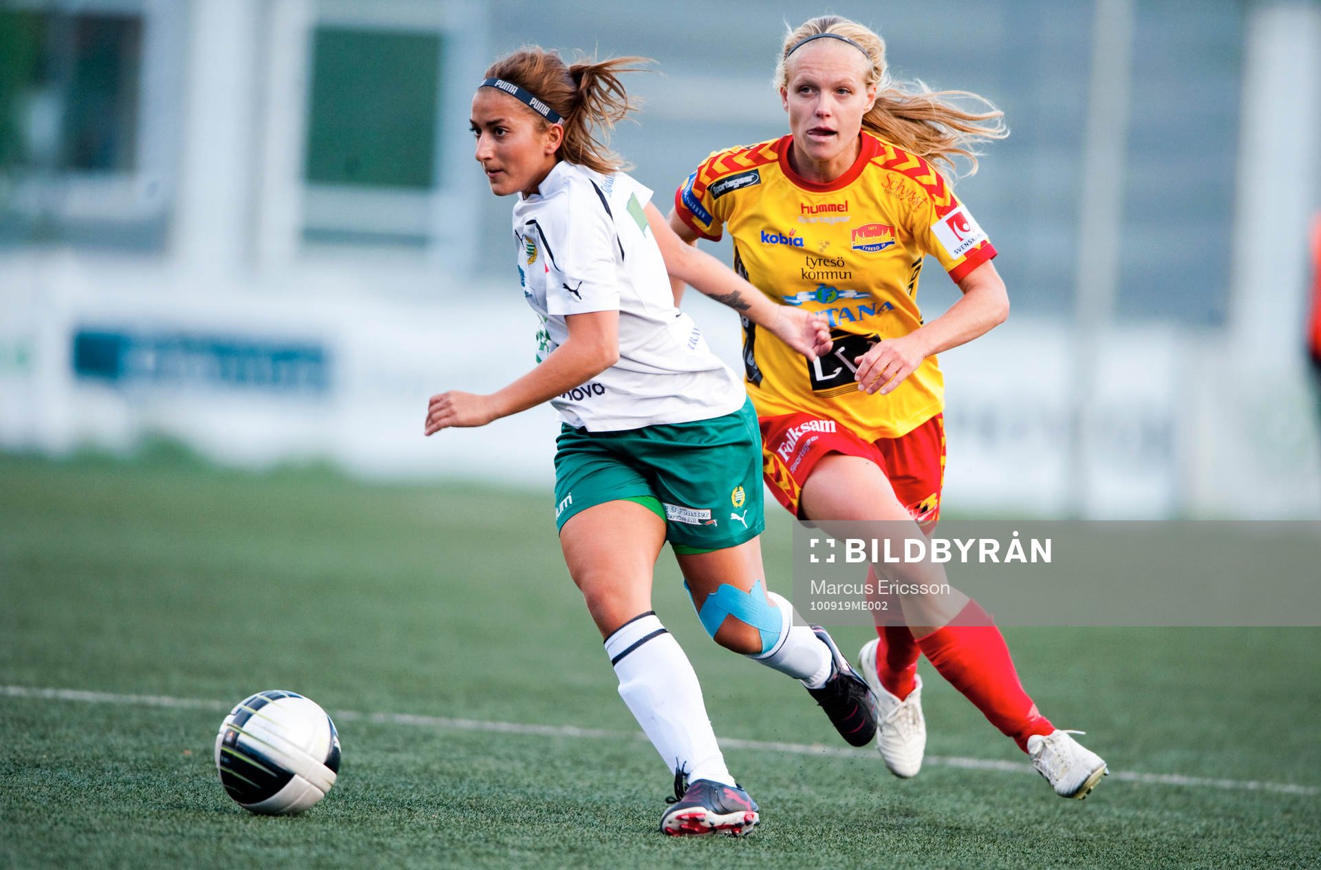 Daniella Chamoun, Hammarby och Elin Ekblom Bak, Tyresö