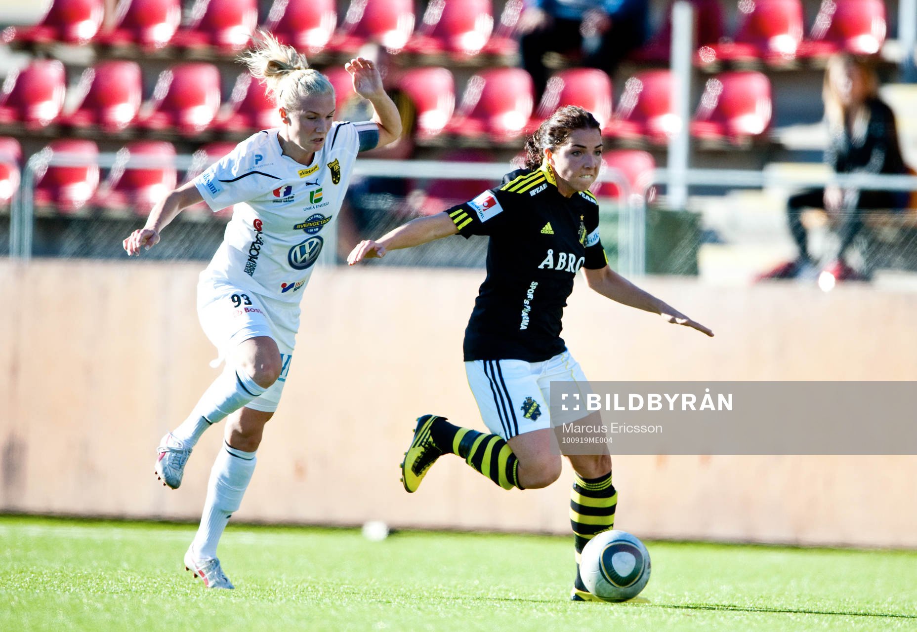 Anna Paulson, Umeå och Clara Markstedt, AIK