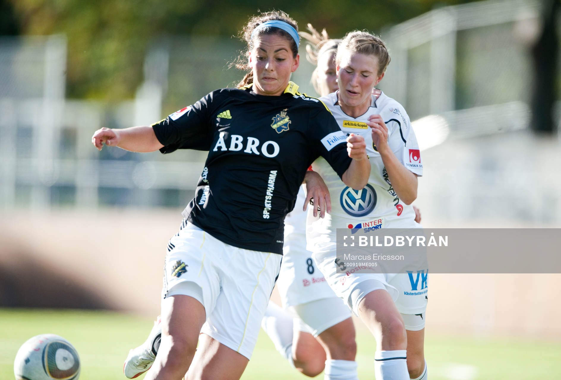 Fiona O´Sullivan, AIK och Emma Berglund, Umeå
