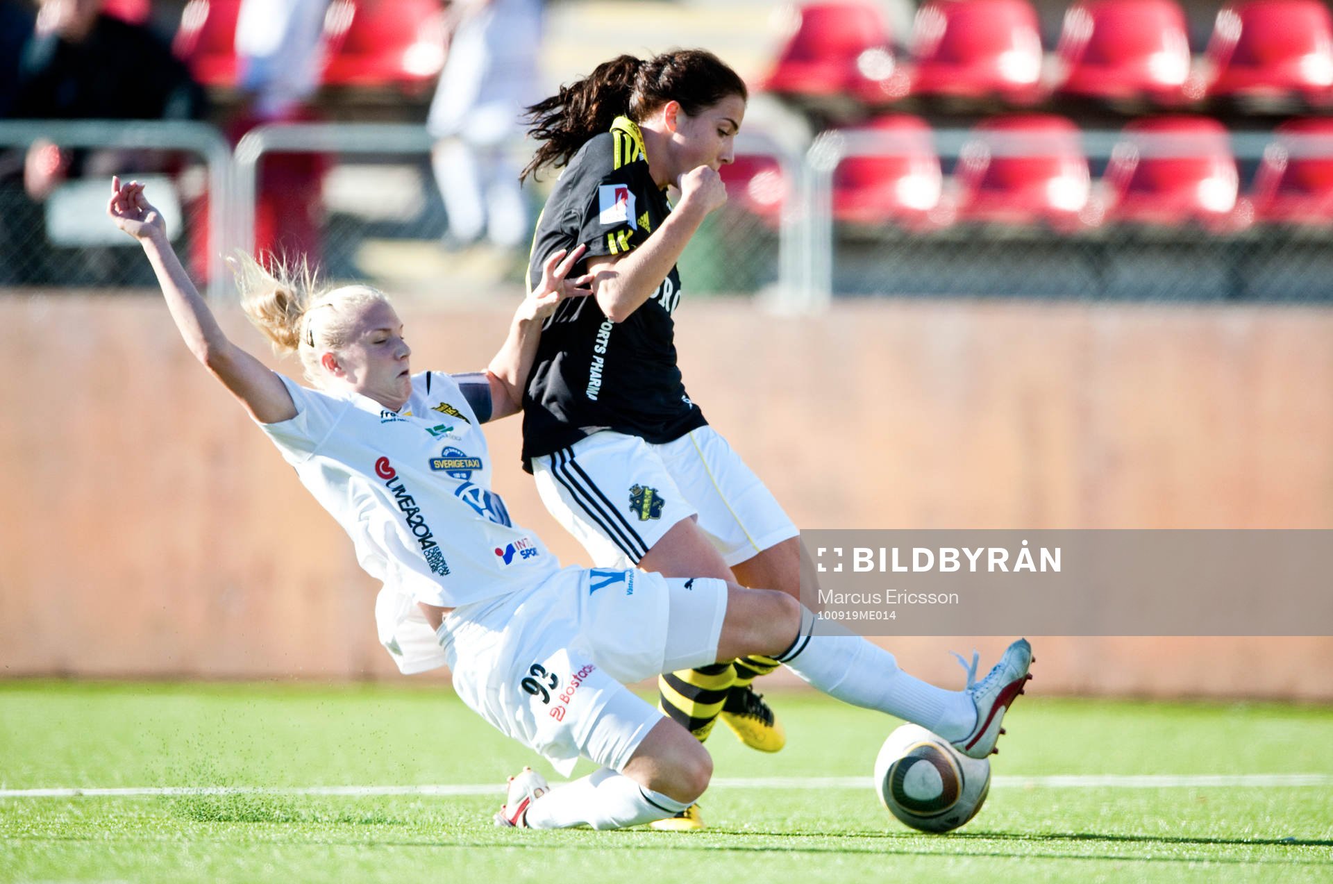 Anna Paulson, Umeå och Clara Markstedt, AIK