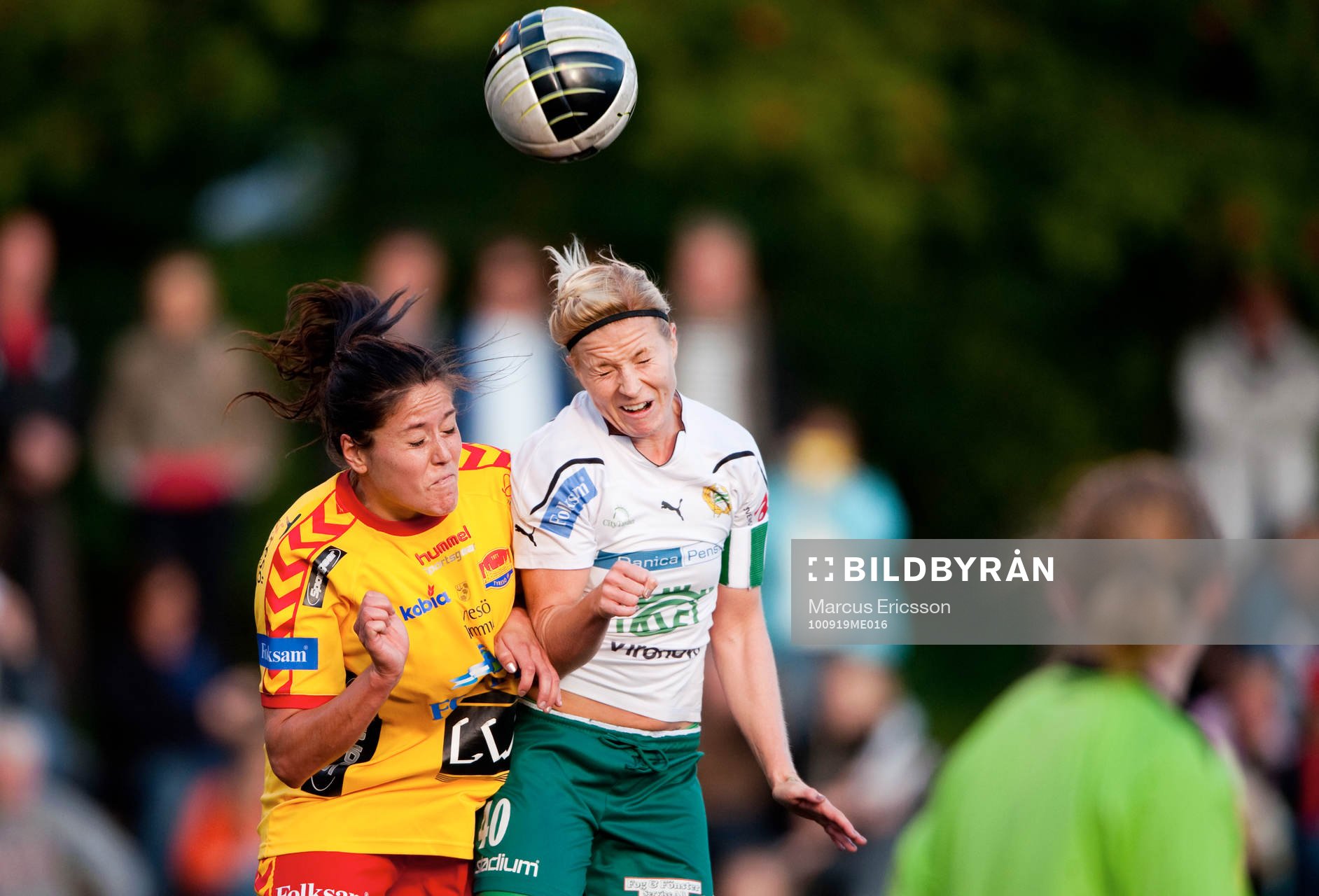 Madelaine Edlund, Tyresö och Annica Svensson, Hammarby